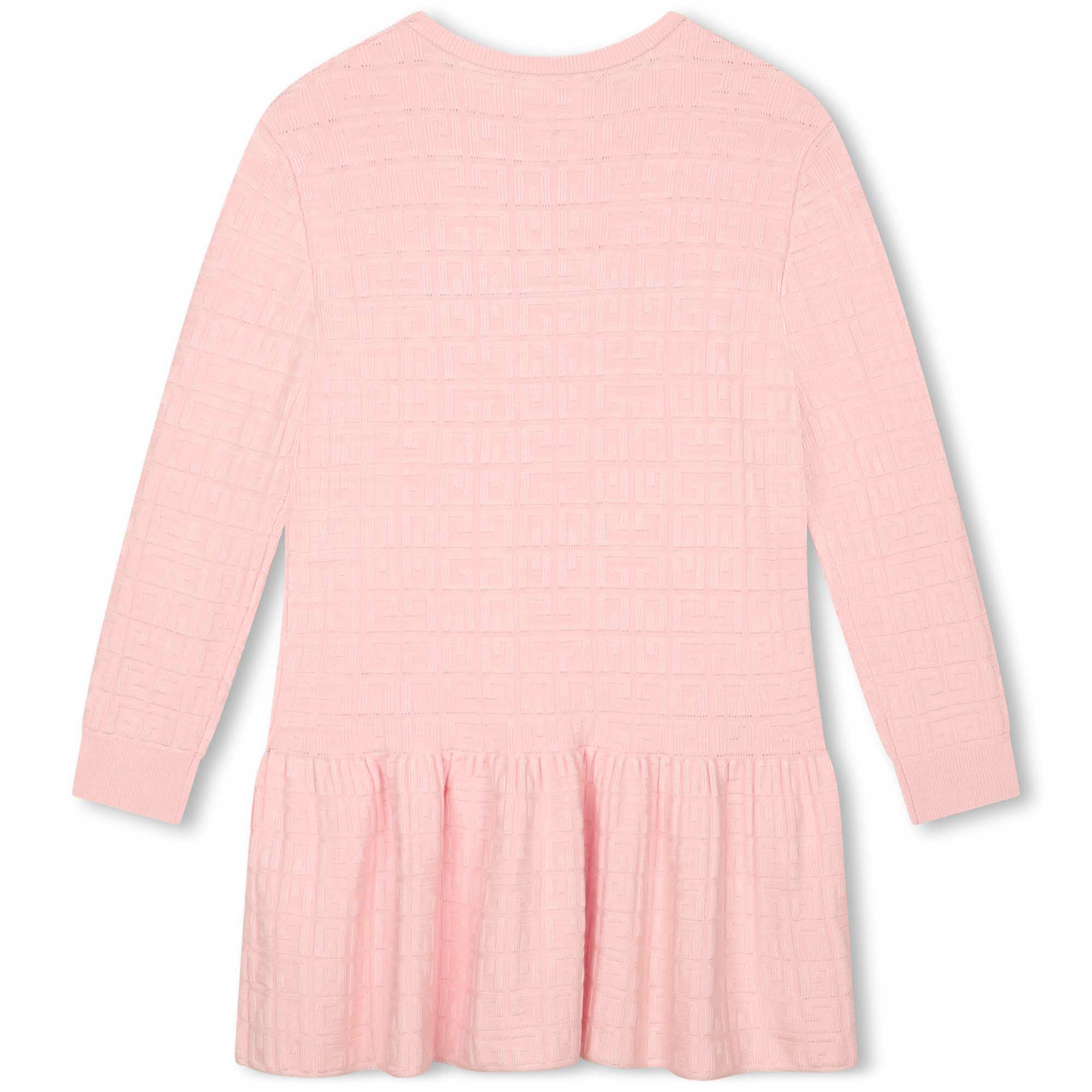 Knit dress with frill GIVENCHY for GIRL