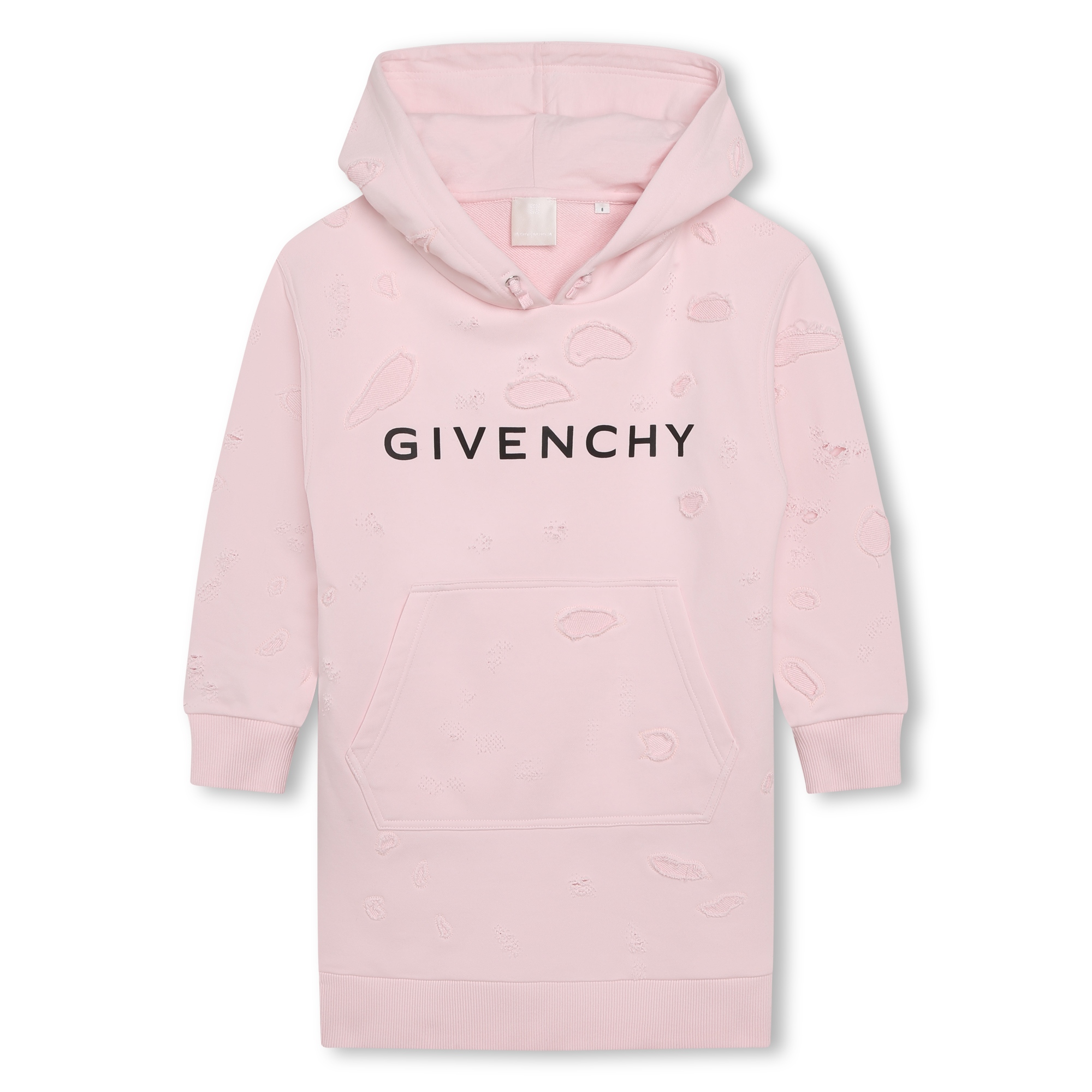 Straight brushed fleece dress GIVENCHY for GIRL