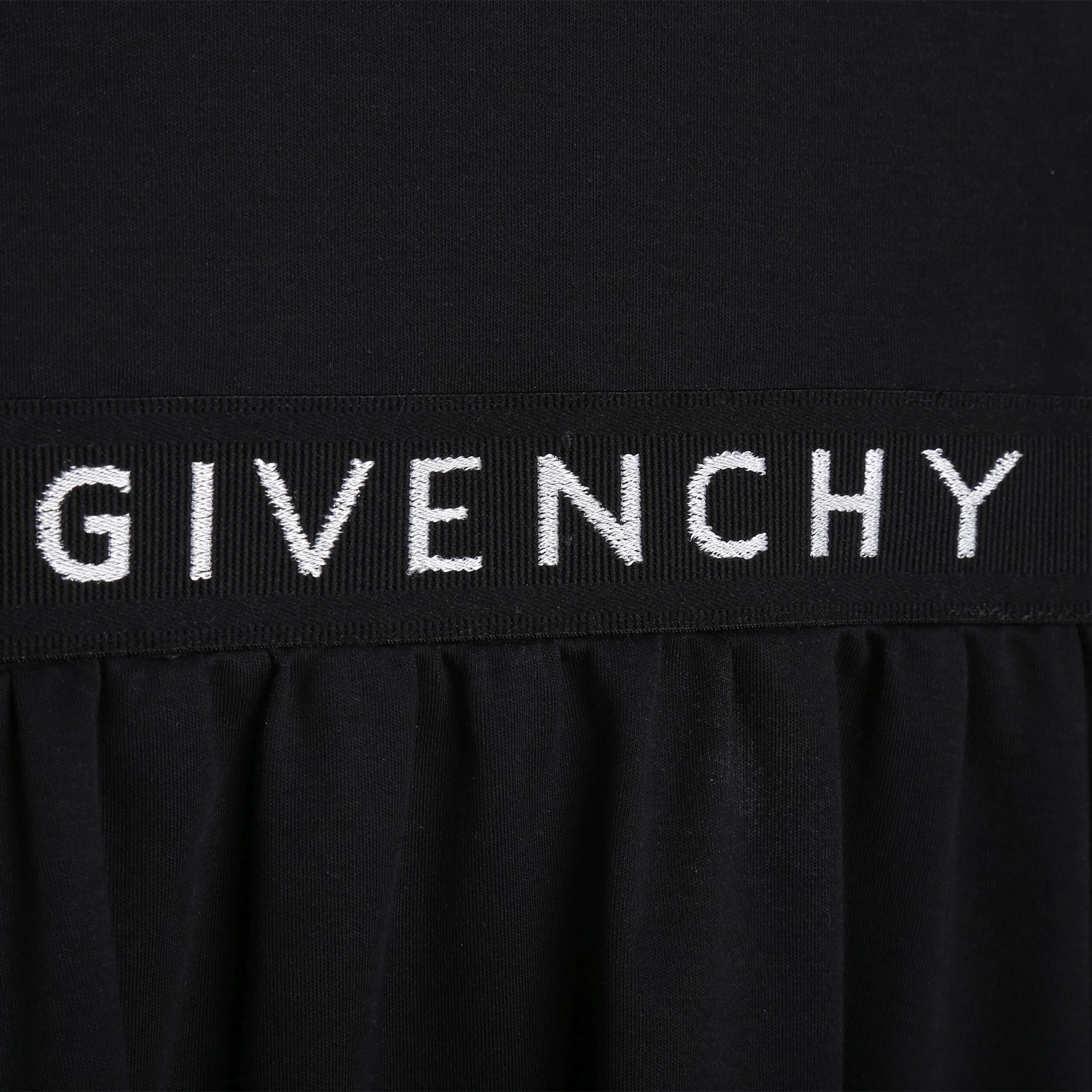 Flared elasticated-waist dress GIVENCHY for GIRL