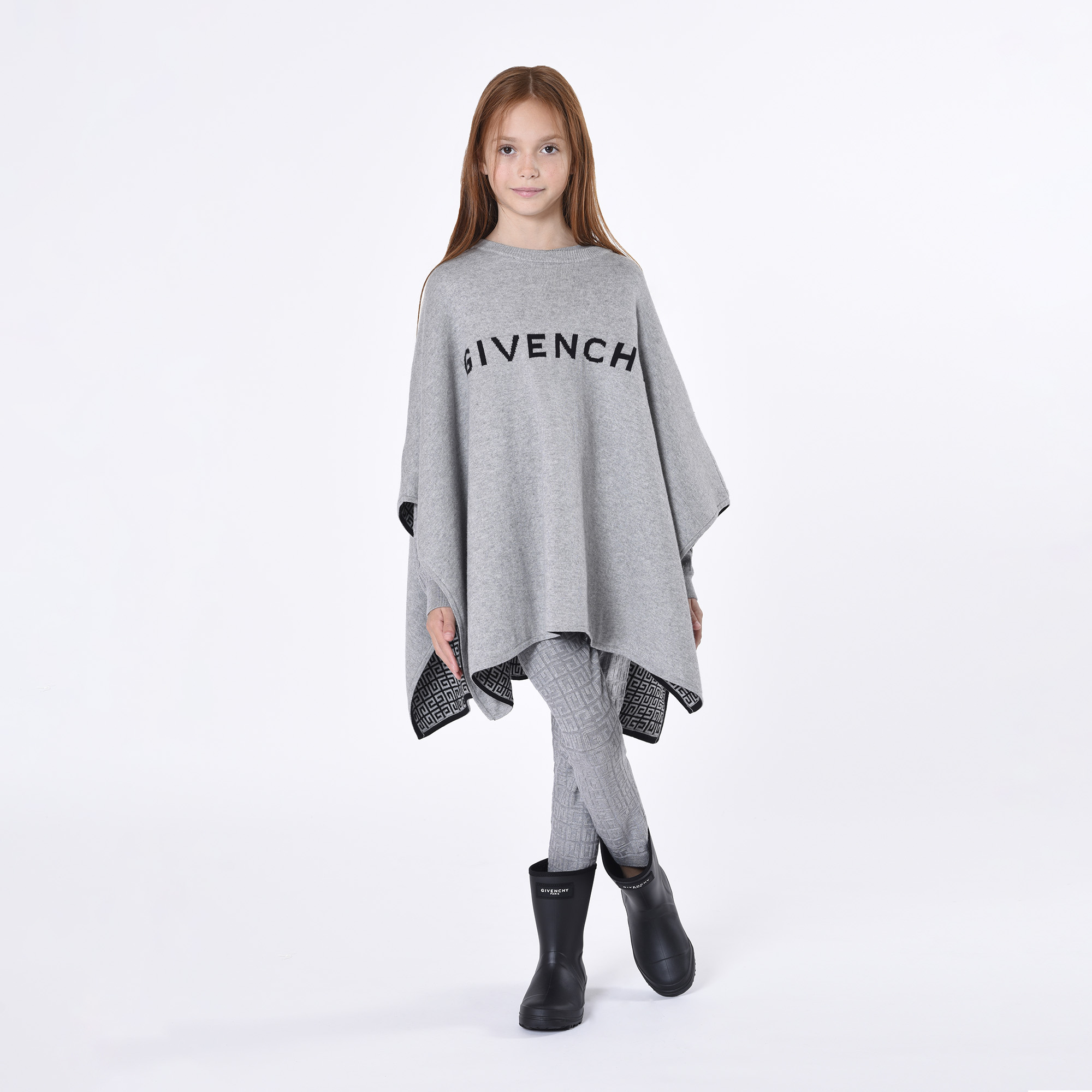 Knit leggings with 4G motif GIVENCHY for GIRL