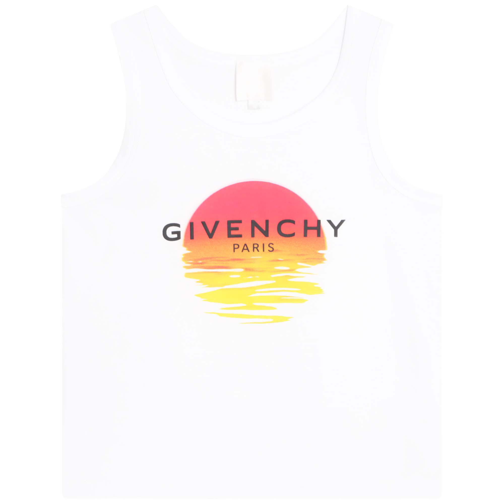 Printed cotton vest top GIVENCHY for GIRL
