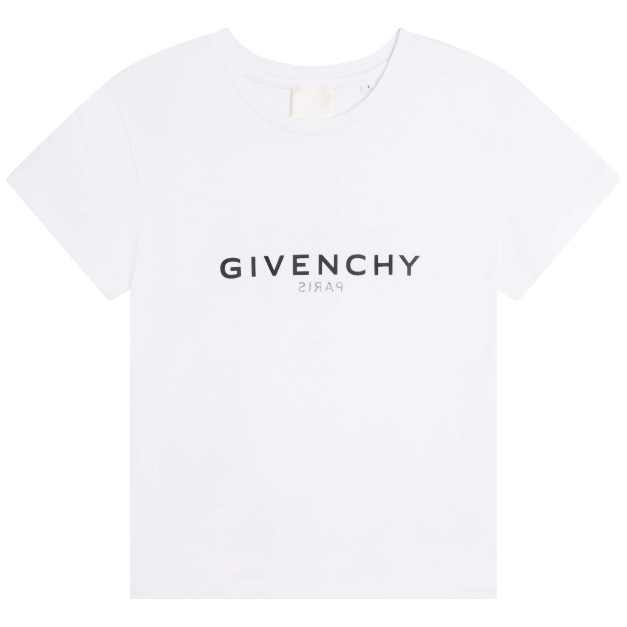 T-shirt manches courtes coton GIVENCHY pour FILLE