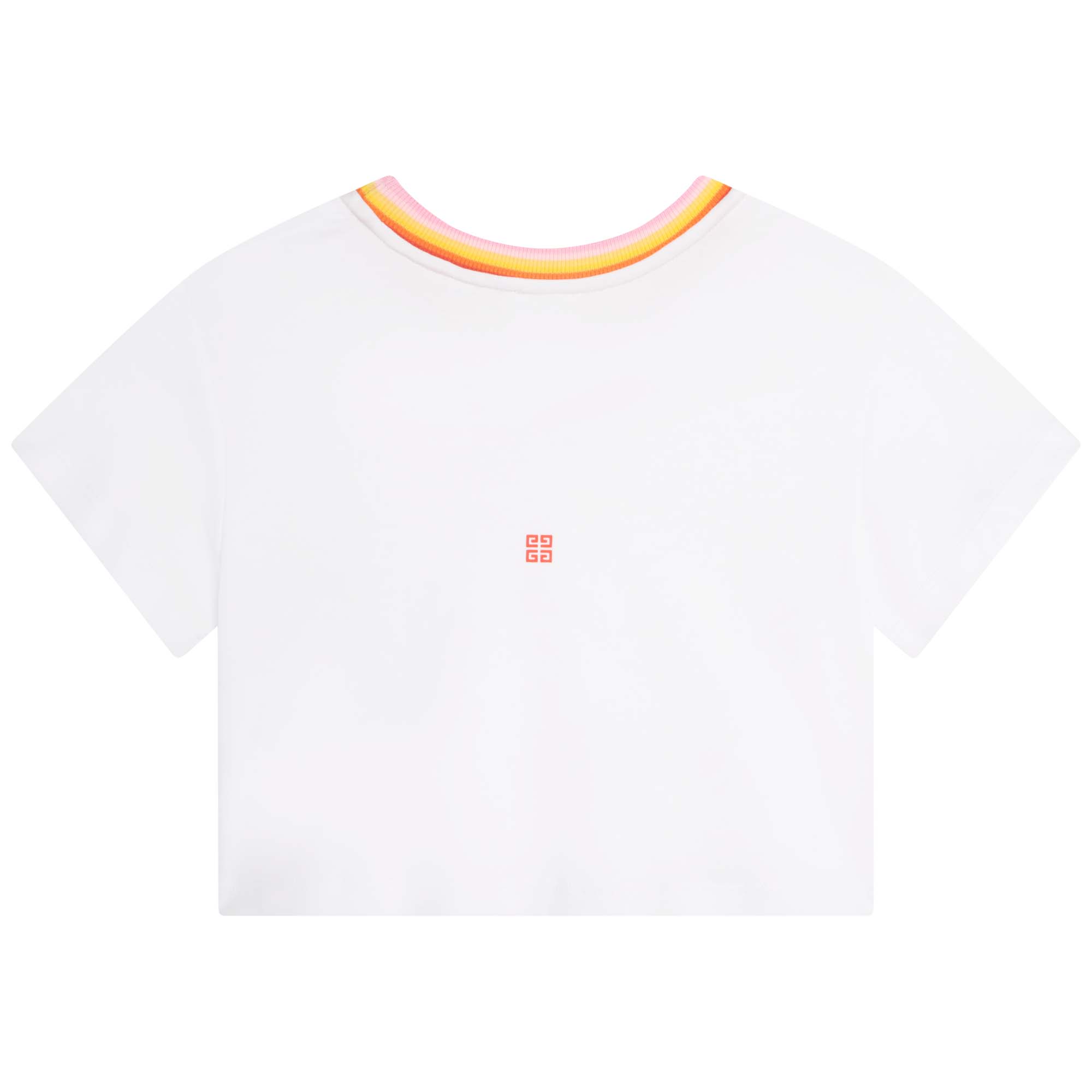 Round-neck cotton T-shirt GIVENCHY for GIRL