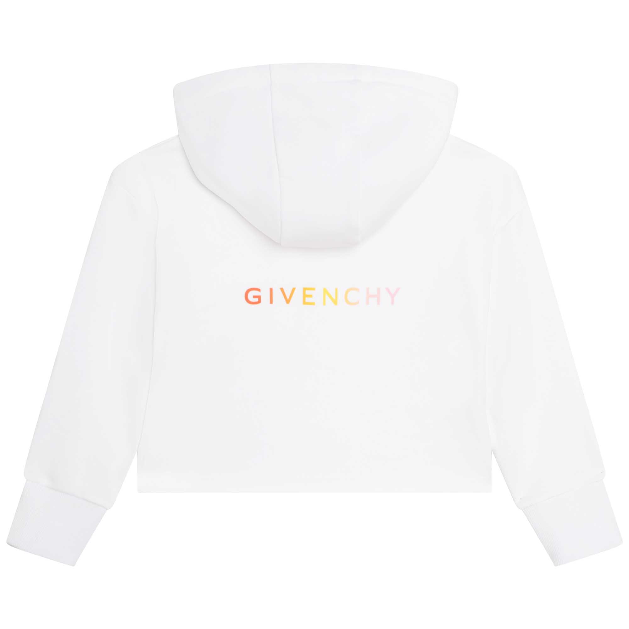 Hooded fleece sweatshirt GIVENCHY for GIRL
