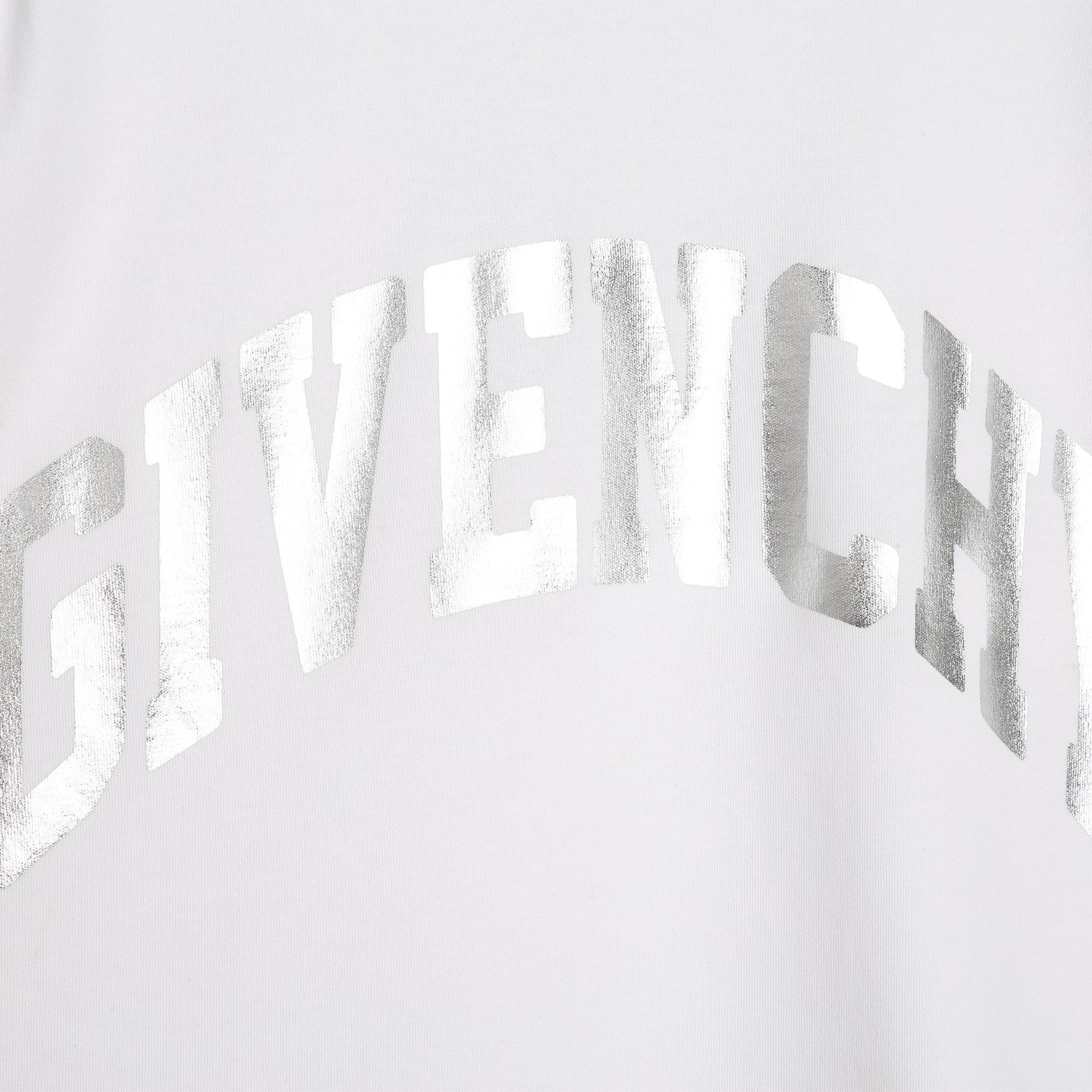 T-shirt in cotone con pieghe GIVENCHY Per BAMBINA