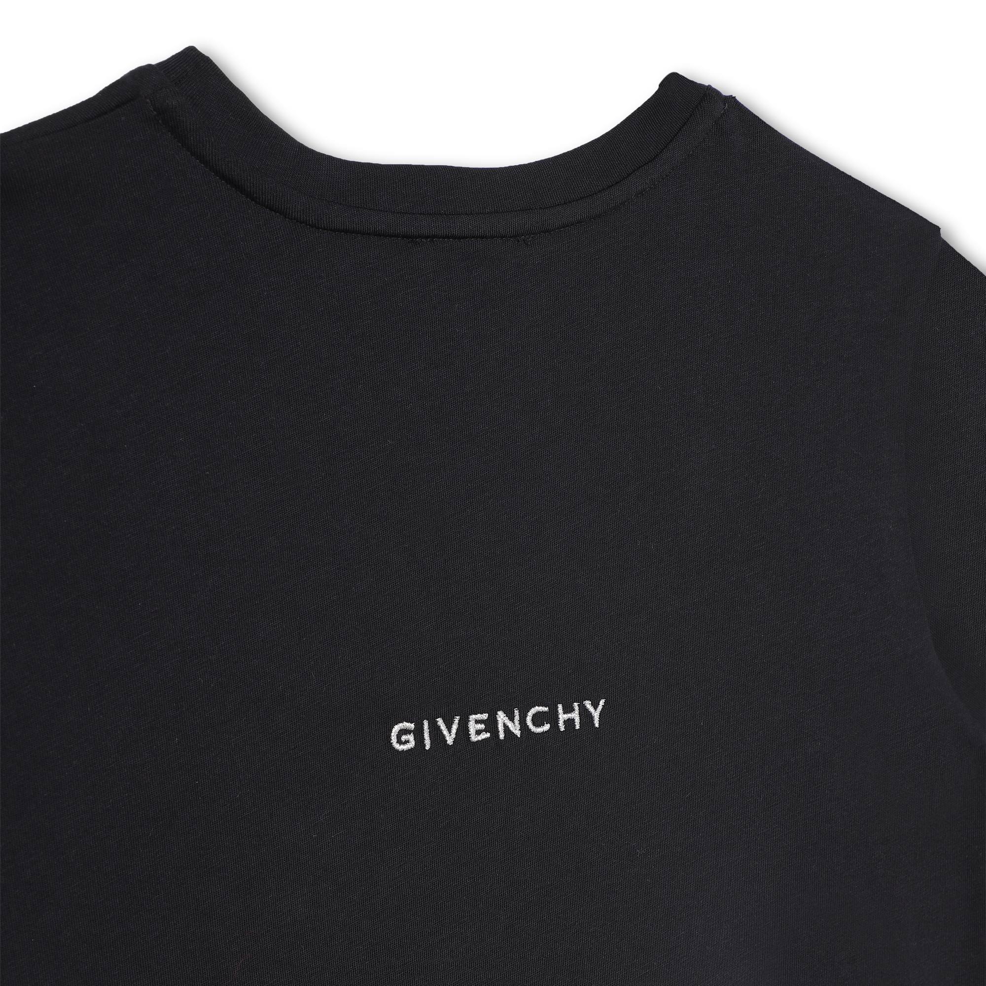 T-shirt broderie et strass GIVENCHY pour FILLE