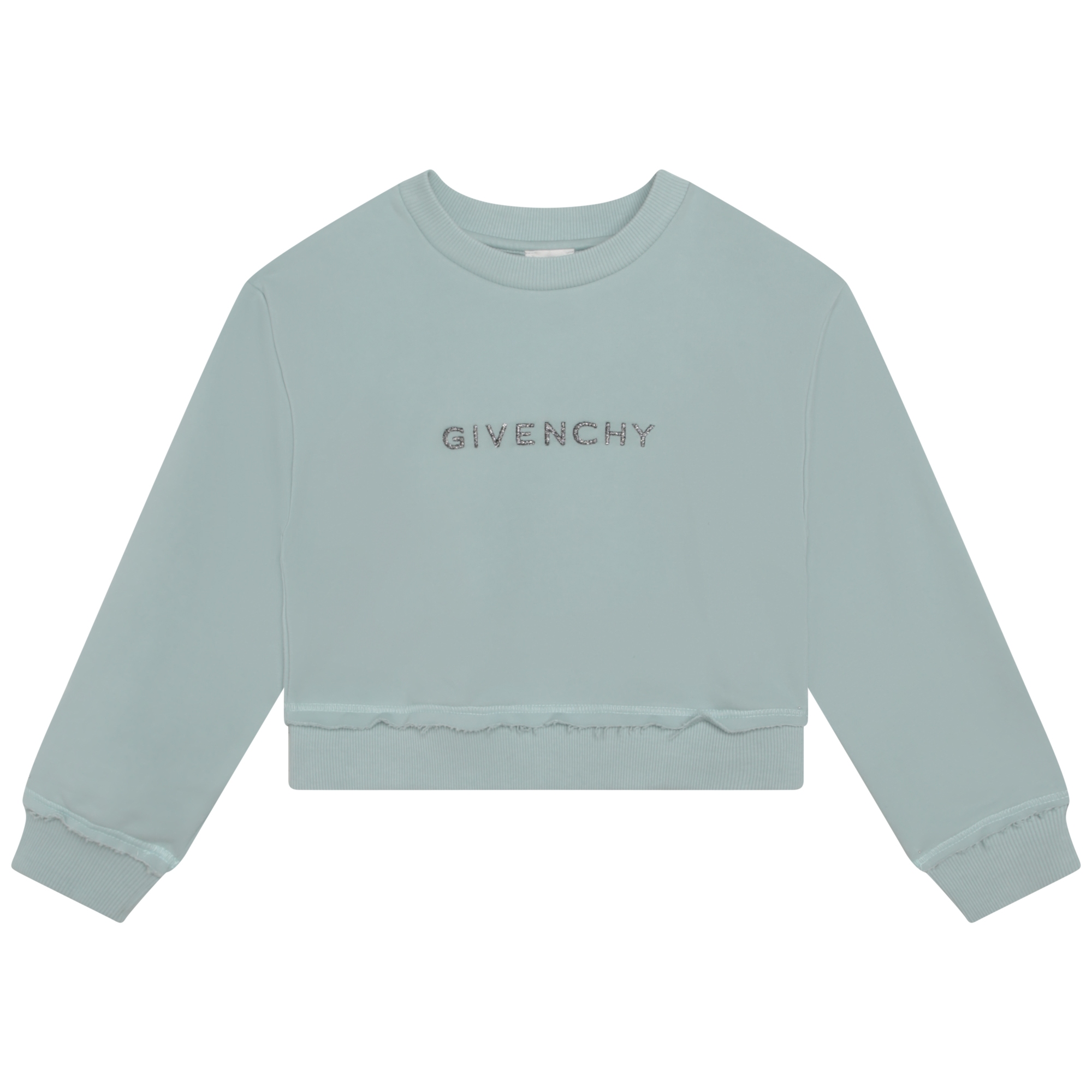 Short embroidered sweatshirt GIVENCHY for GIRL