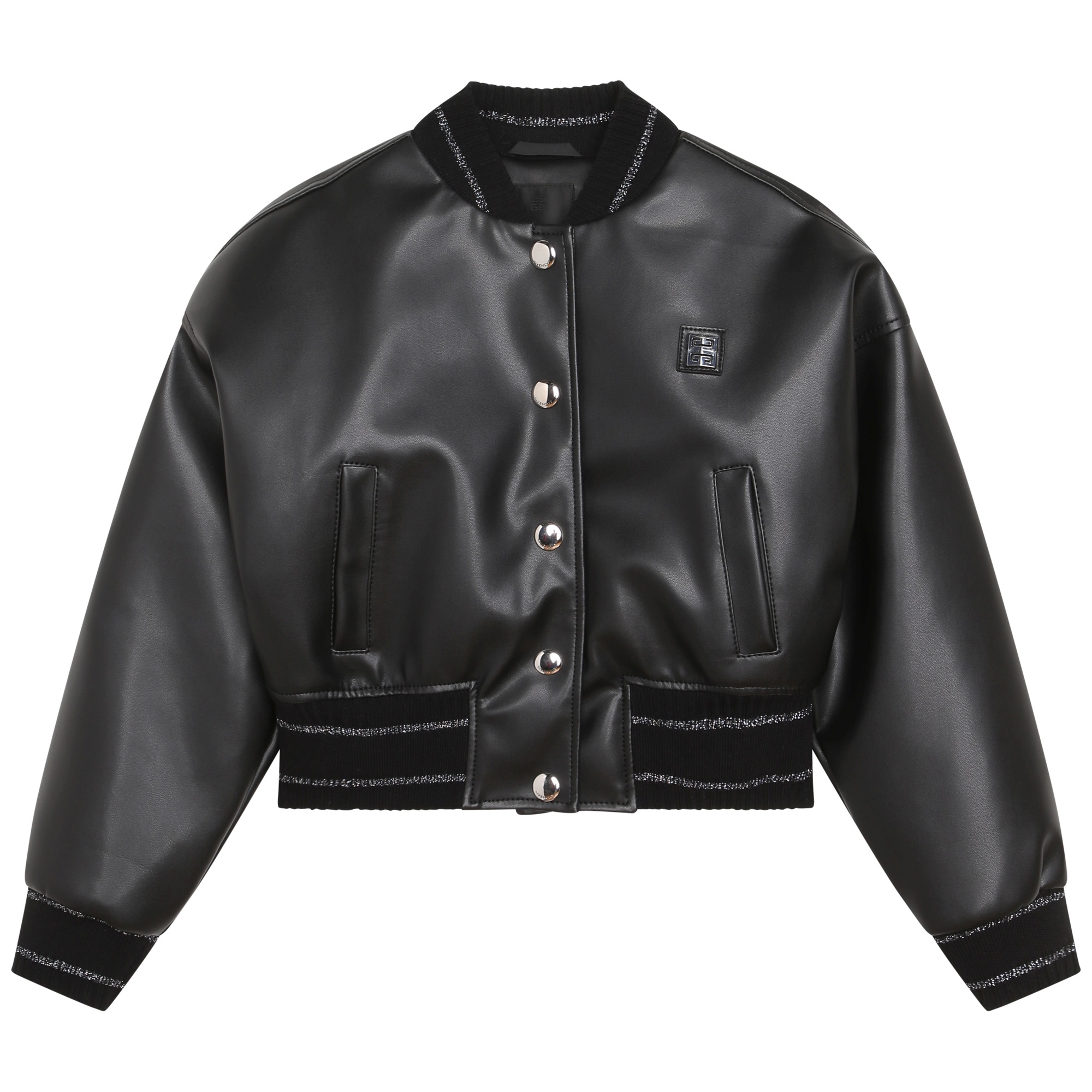 Coated canvas bomber jacket GIVENCHY for GIRL