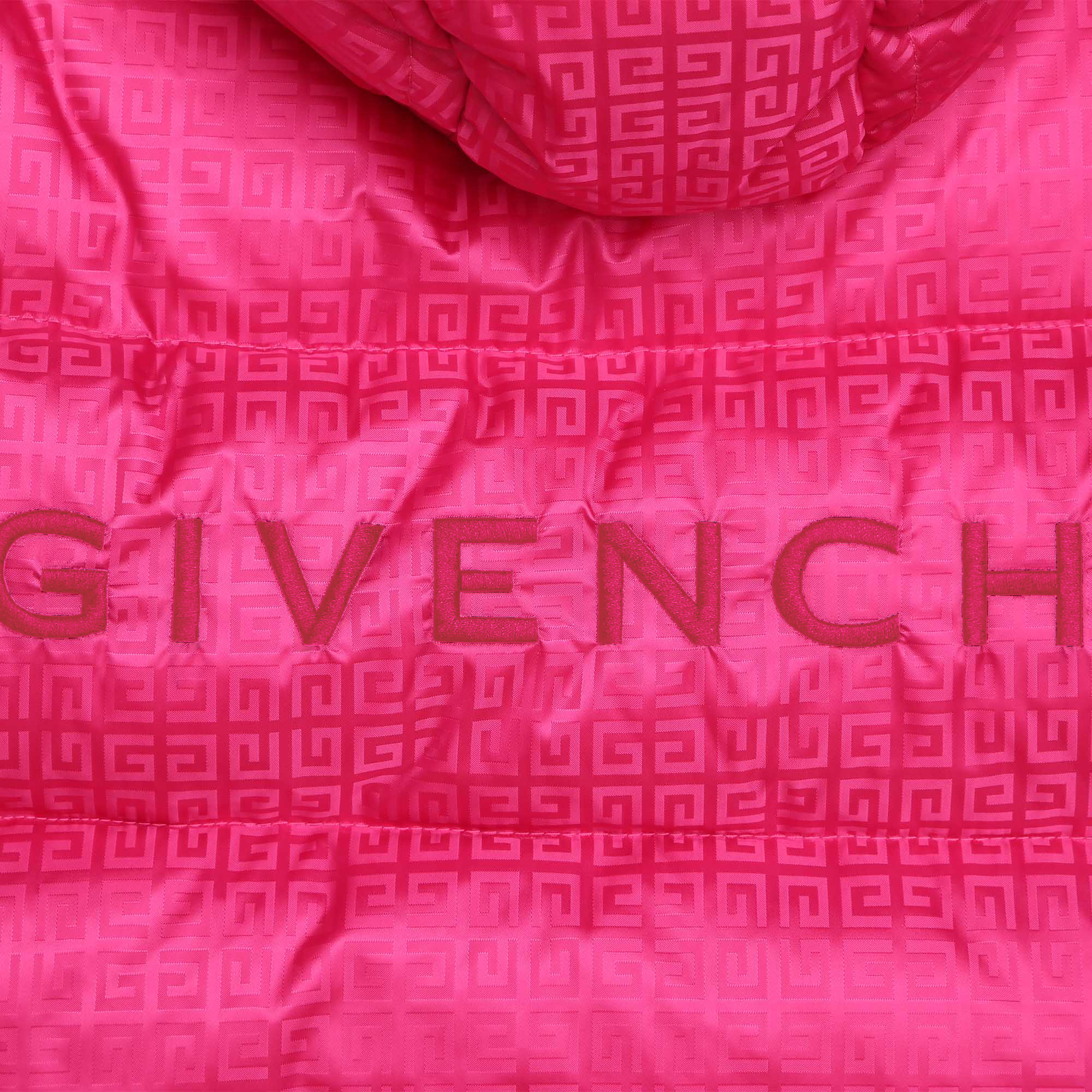 Hooded zip-up puffer GIVENCHY for GIRL