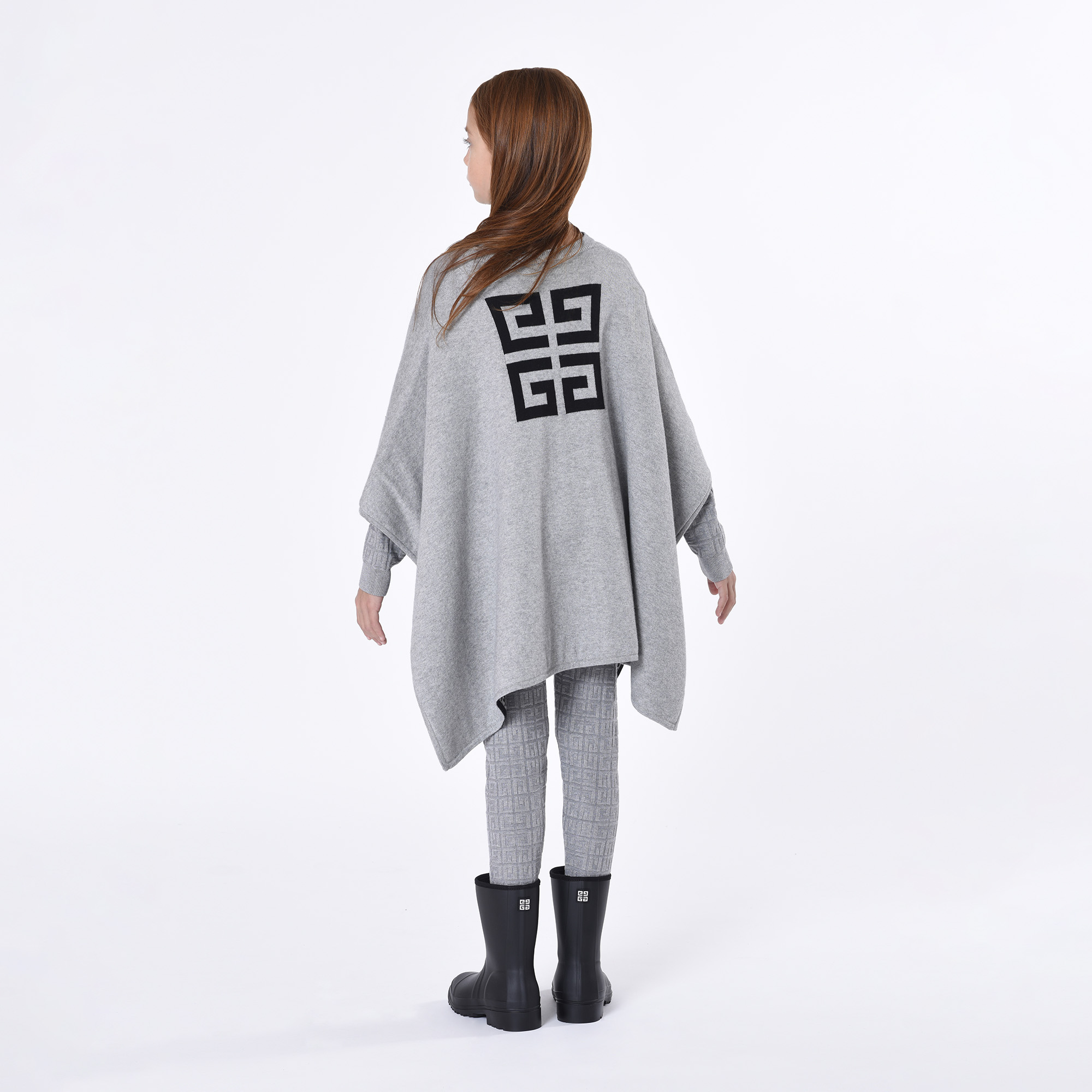Poncho double face in maglia GIVENCHY Per BAMBINA