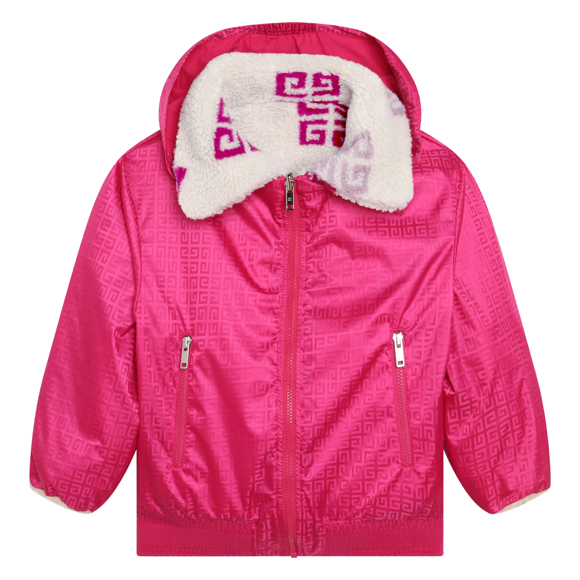 Reversible hooded jacket GIVENCHY for GIRL