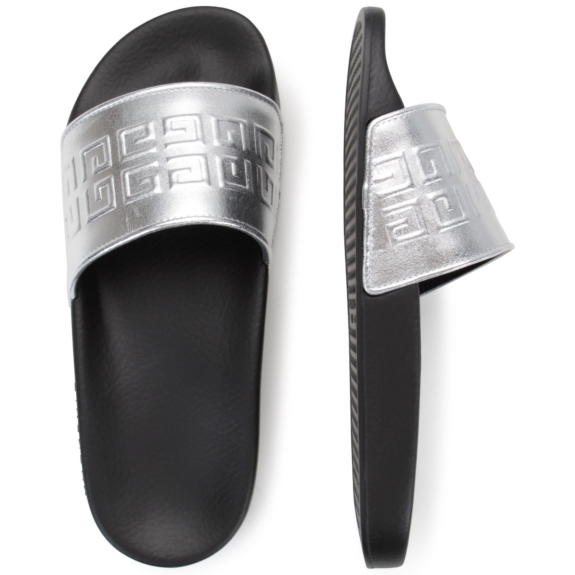 Leather sliders GIVENCHY for GIRL