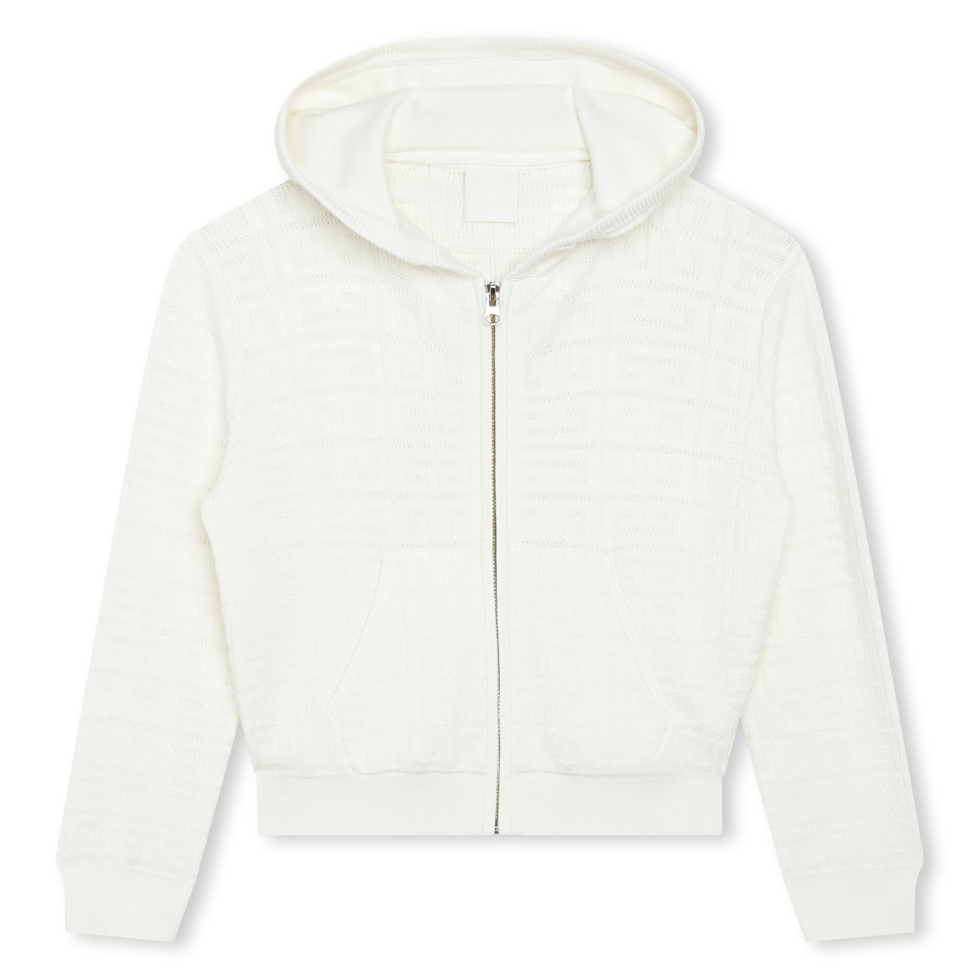 Zip-up knitted sweatshirt GIVENCHY for GIRL