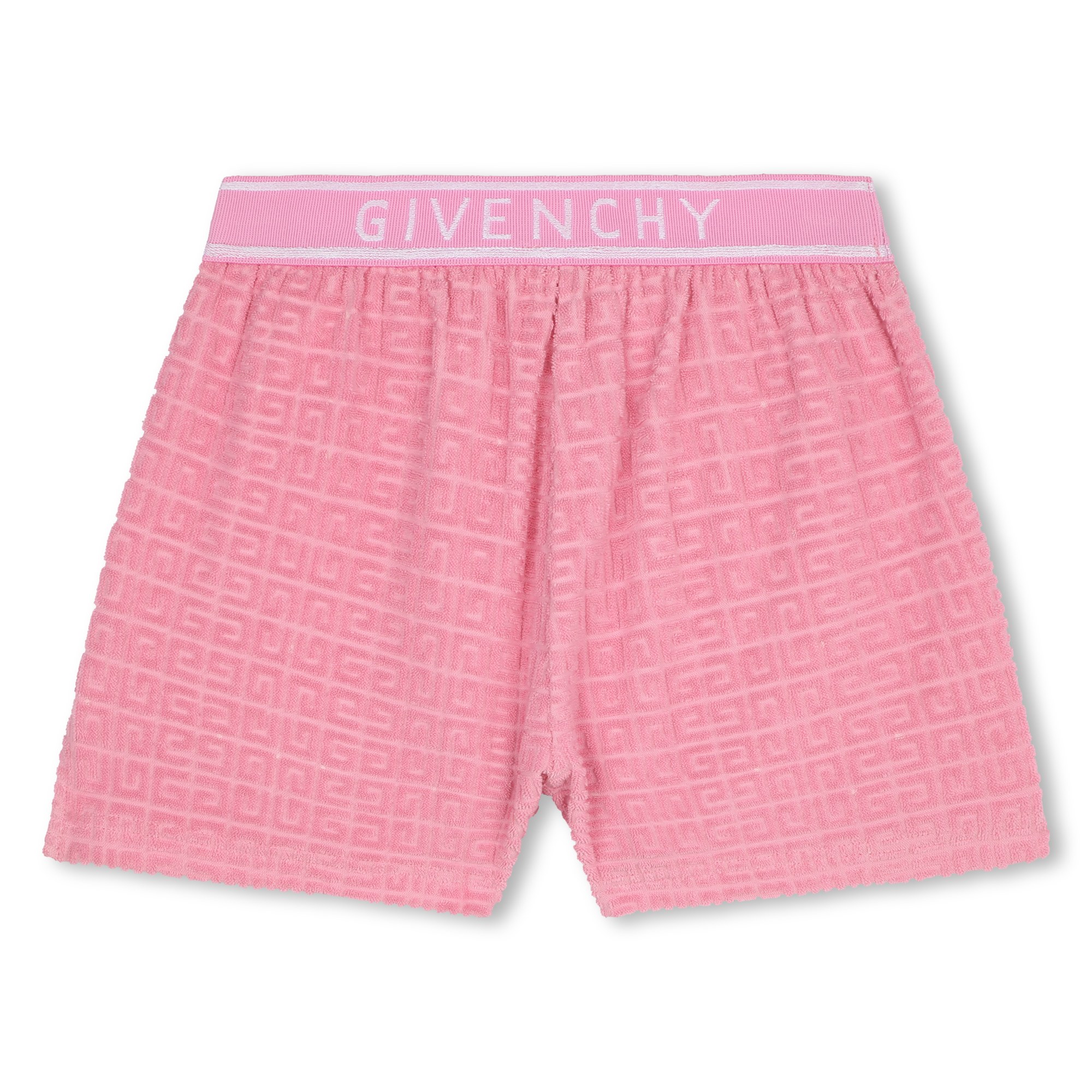 Jacquard terry cloth shorts GIVENCHY for GIRL