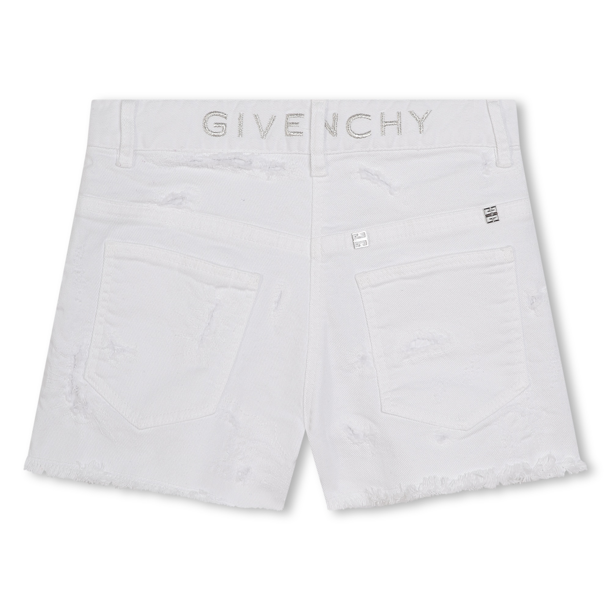 Adjustable cotton shorts GIVENCHY for GIRL