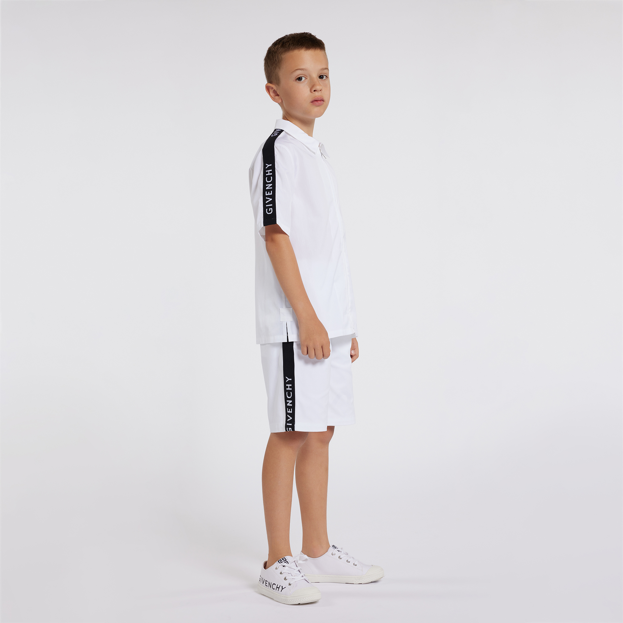 Short-sleeved cotton shirt GIVENCHY for BOY
