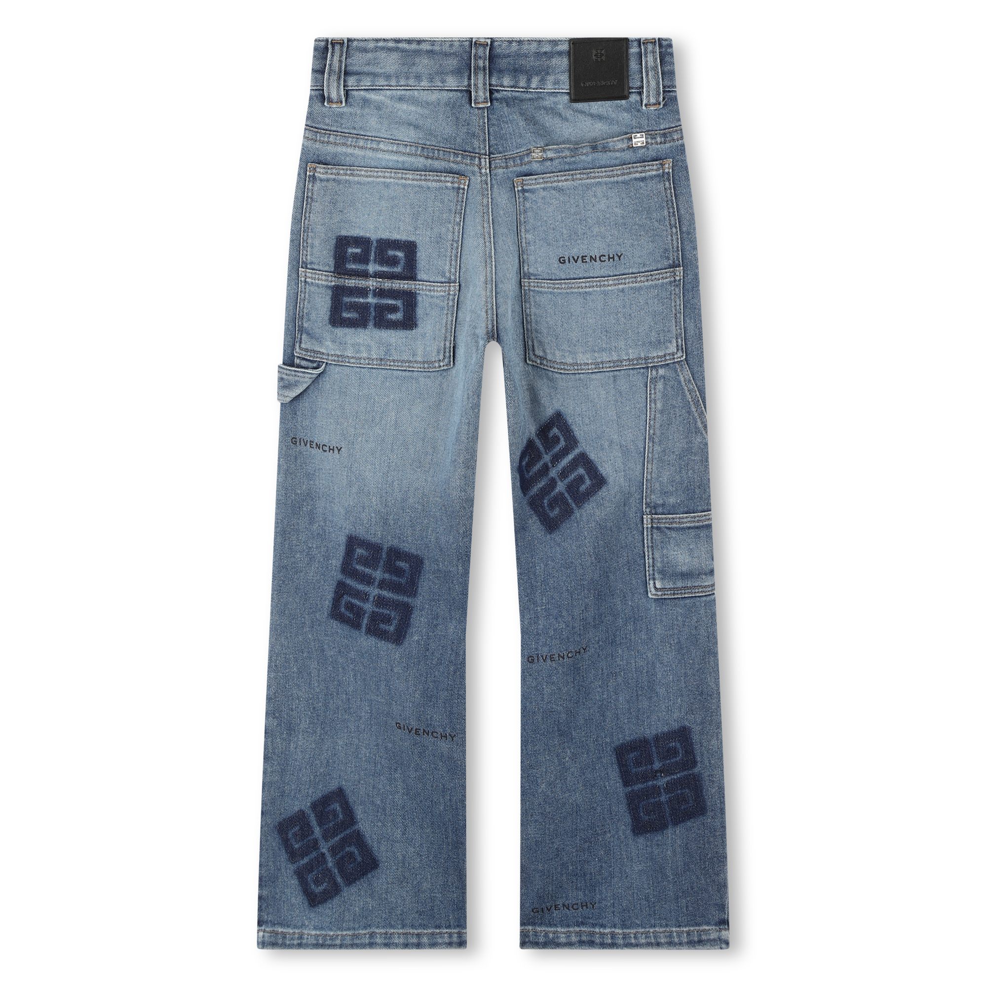 Regulierbare Jeans mit Print GIVENCHY Für JUNGE