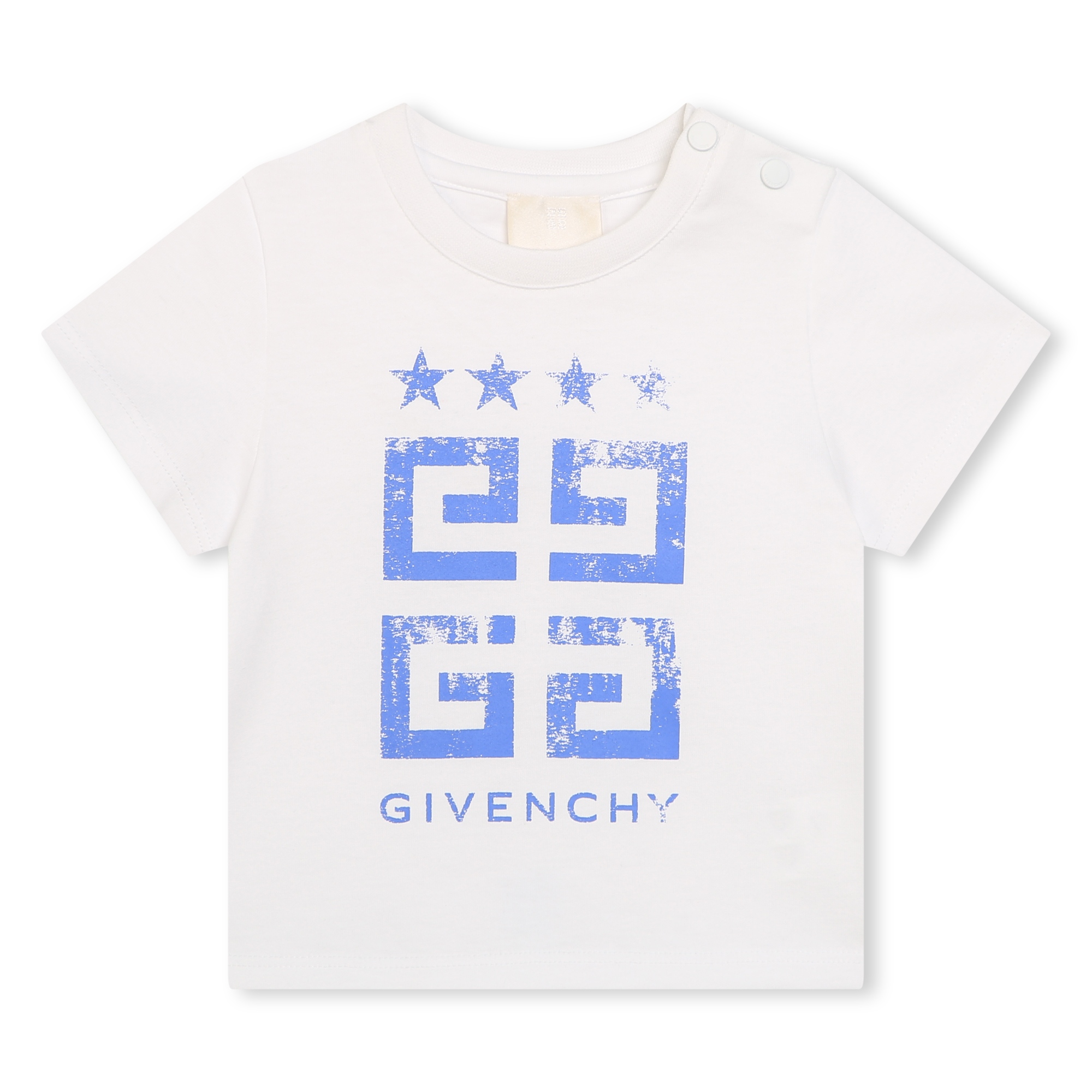 Camiseta de algodón con logo GIVENCHY para NIÑO