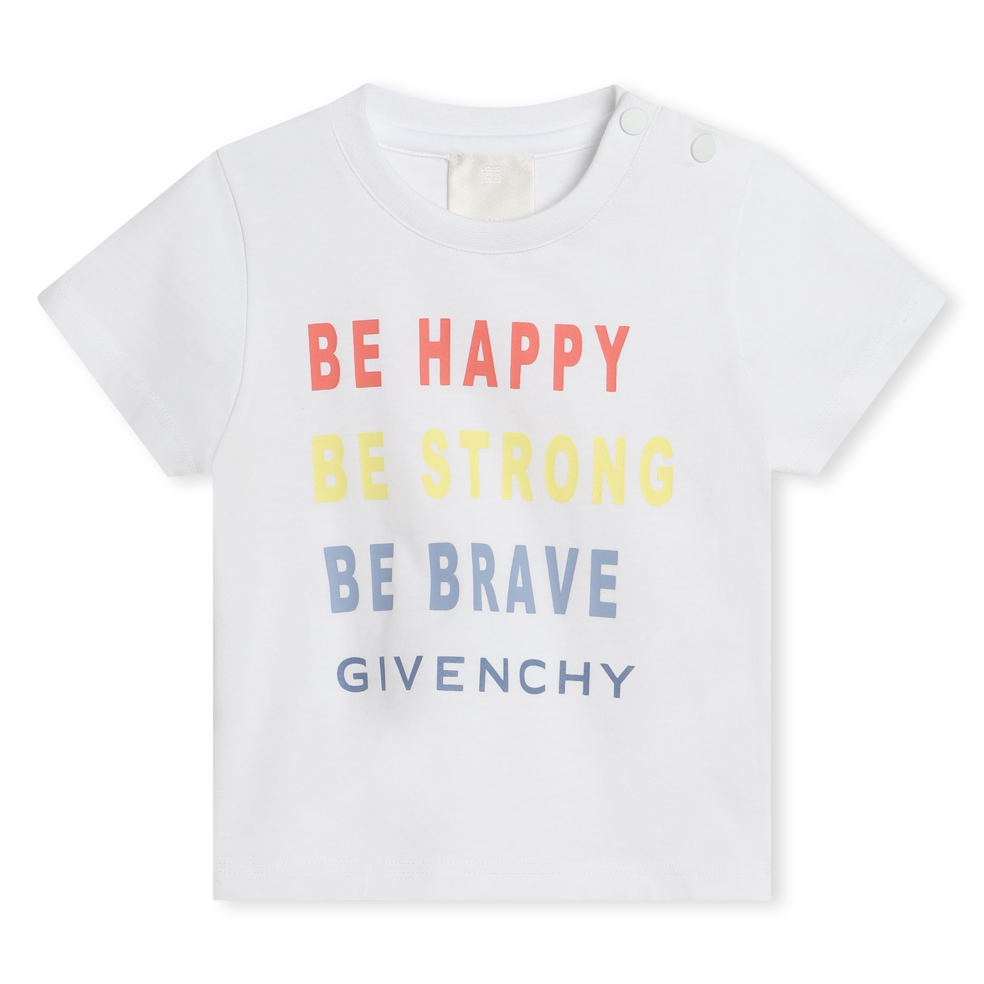 T-shirt met meerkleurige print GIVENCHY Voor