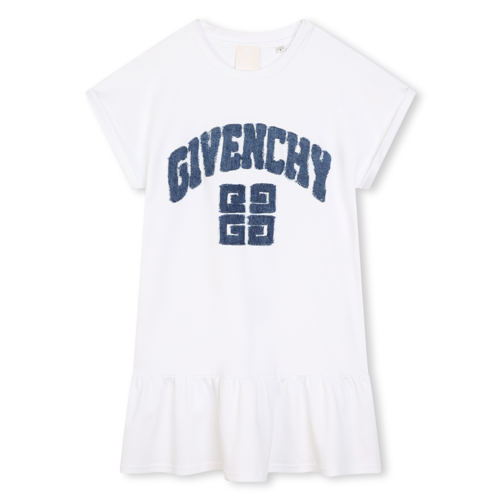 Cotton dress with frill GIVENCHY for GIRL