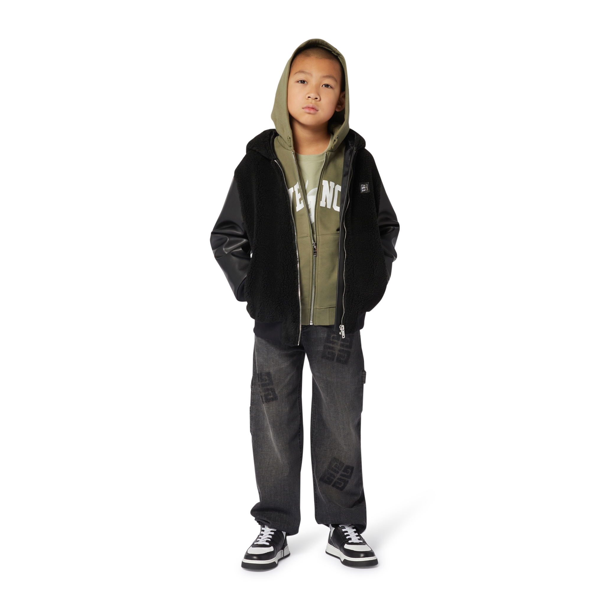 Hooded cardigan GIVENCHY for BOY