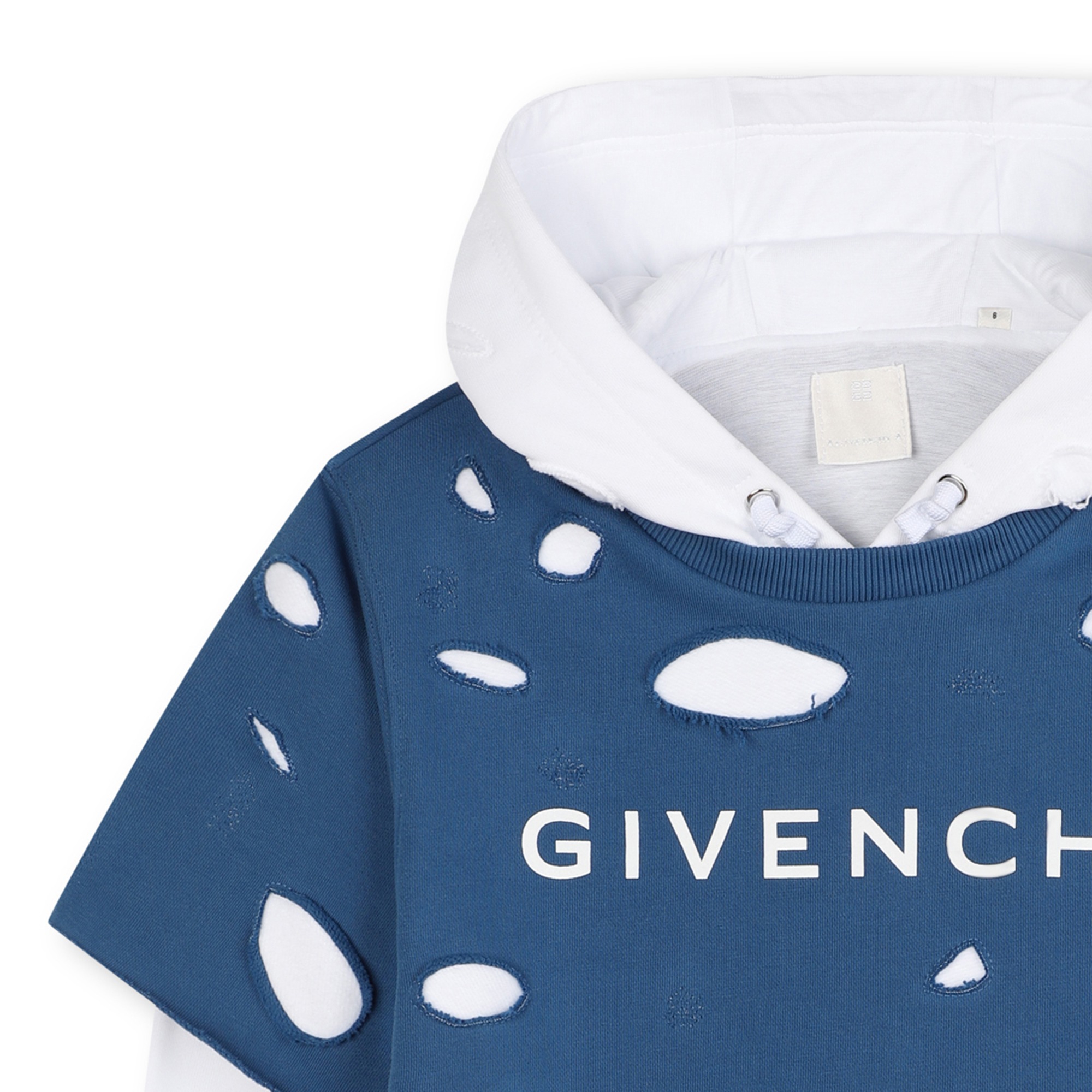 2-in-1 used-effect sweatshirt GIVENCHY for BOY