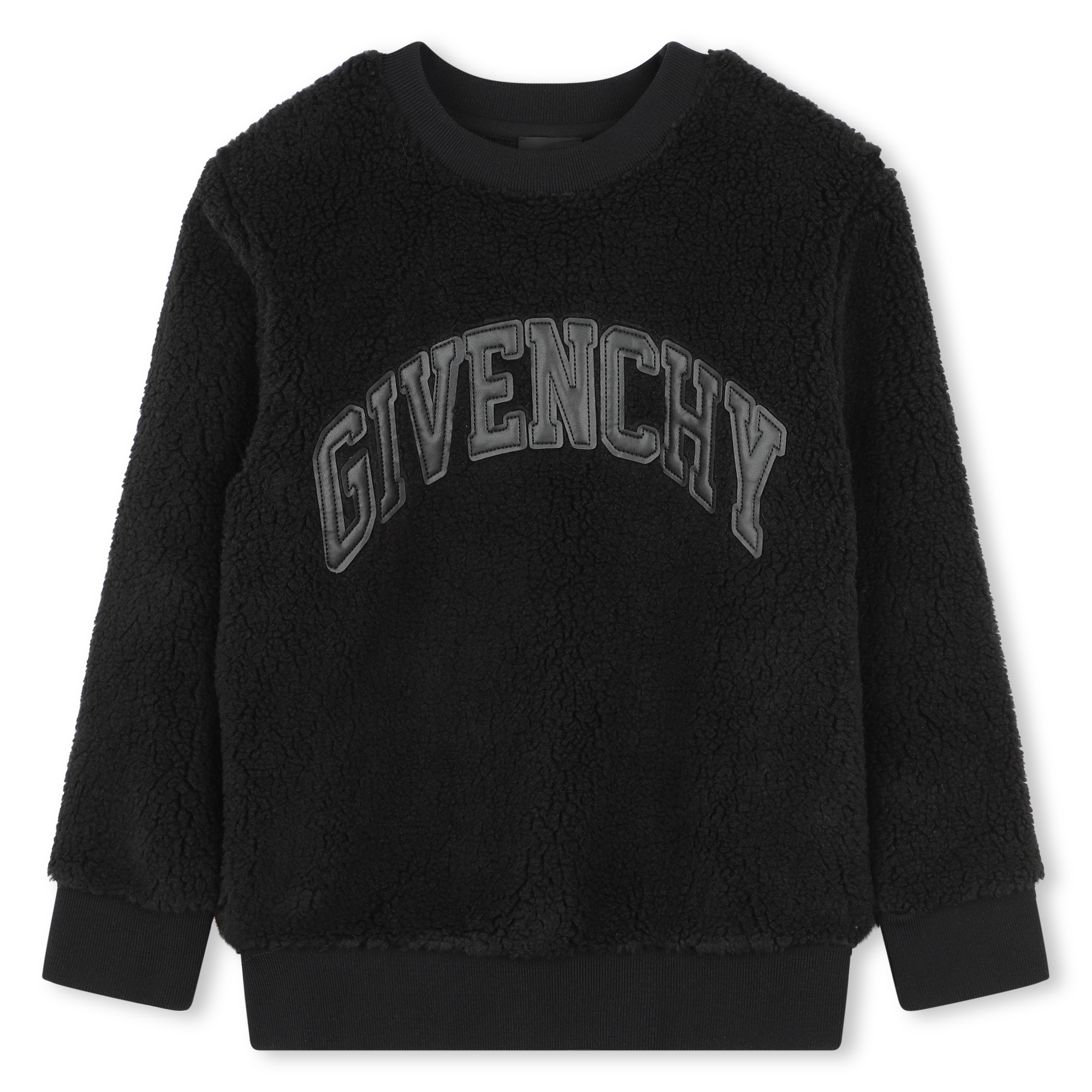 GIVENCHY Fluffy sweatshirt boy black Kids around