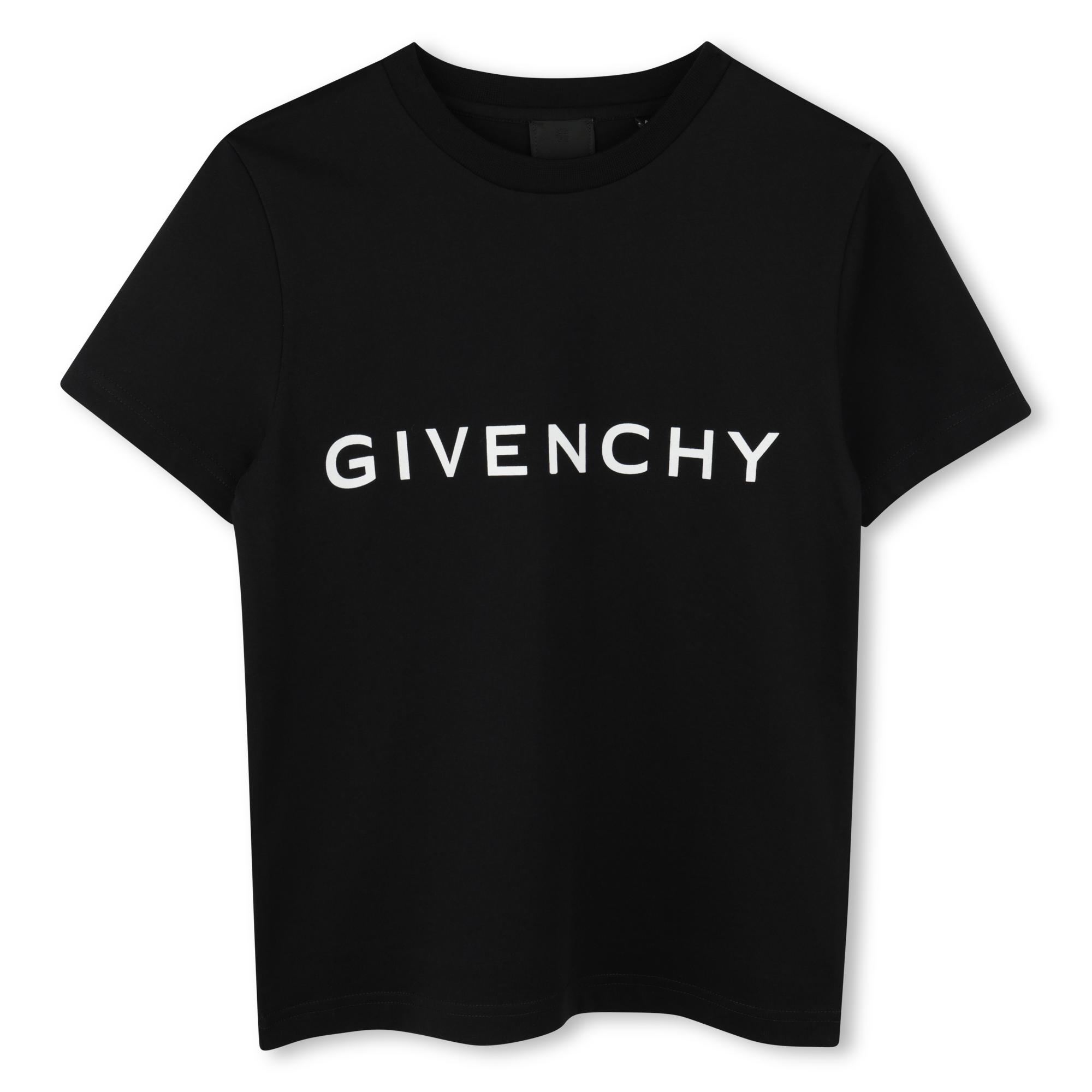 T-shirt avec imprimé sigle GIVENCHY pour GARCON