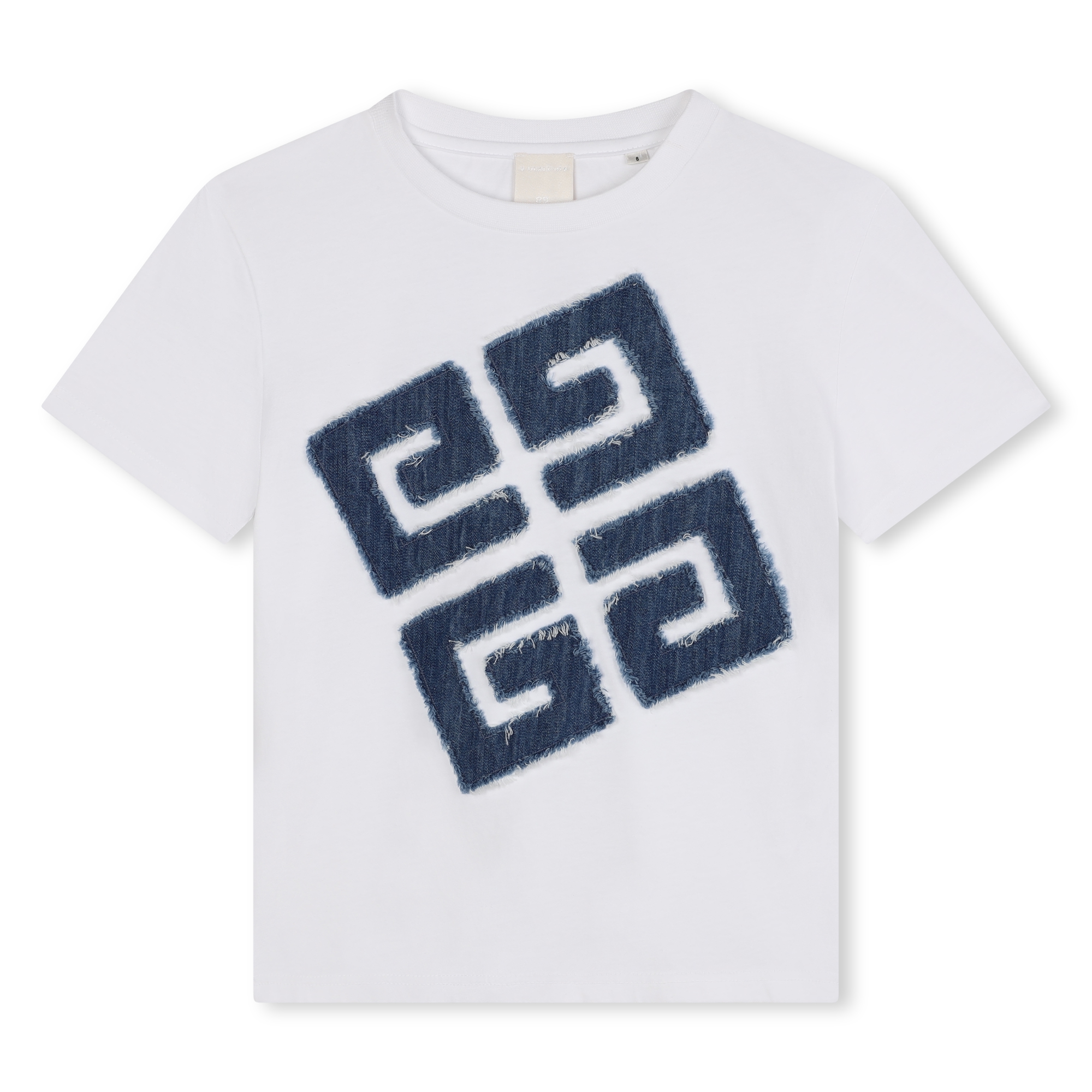 T-shirt con patch in denim GIVENCHY Per RAGAZZO