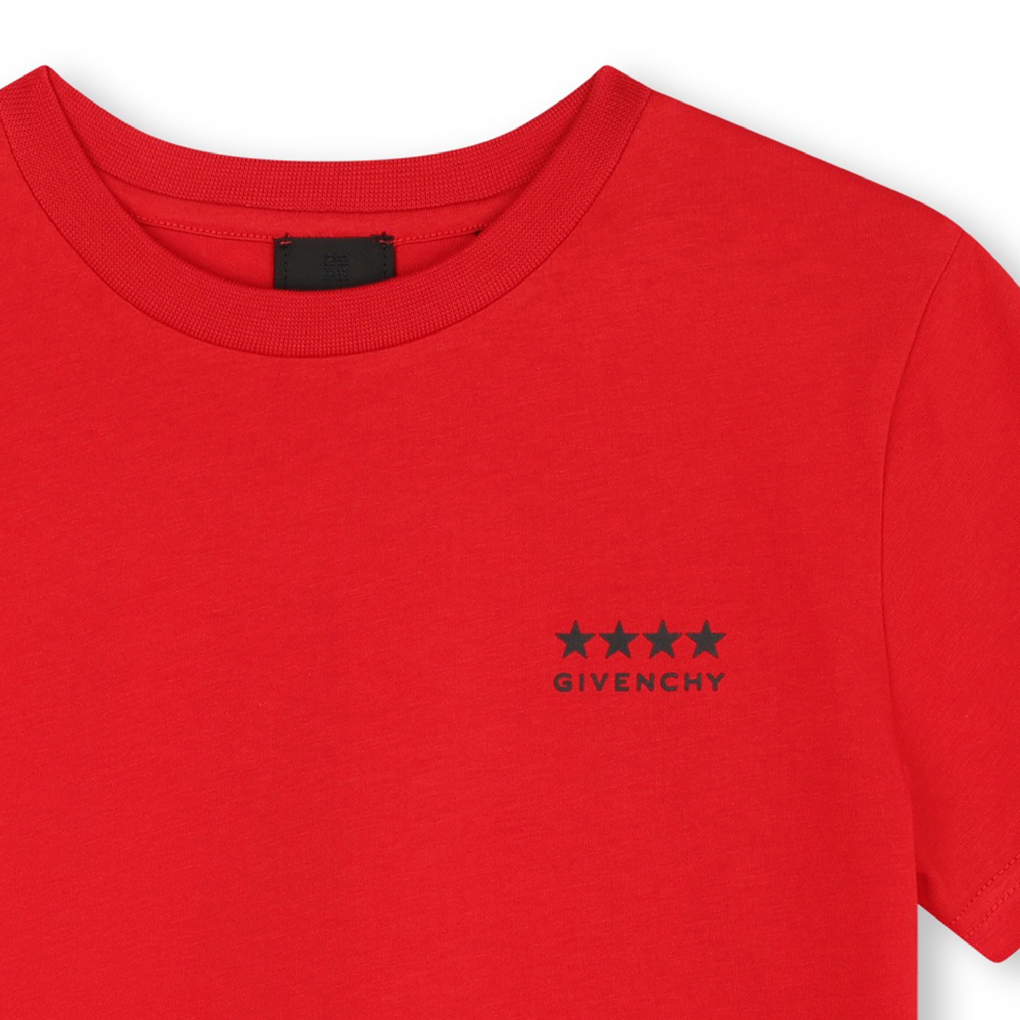 T-shirt with stars and logos GIVENCHY for BOY