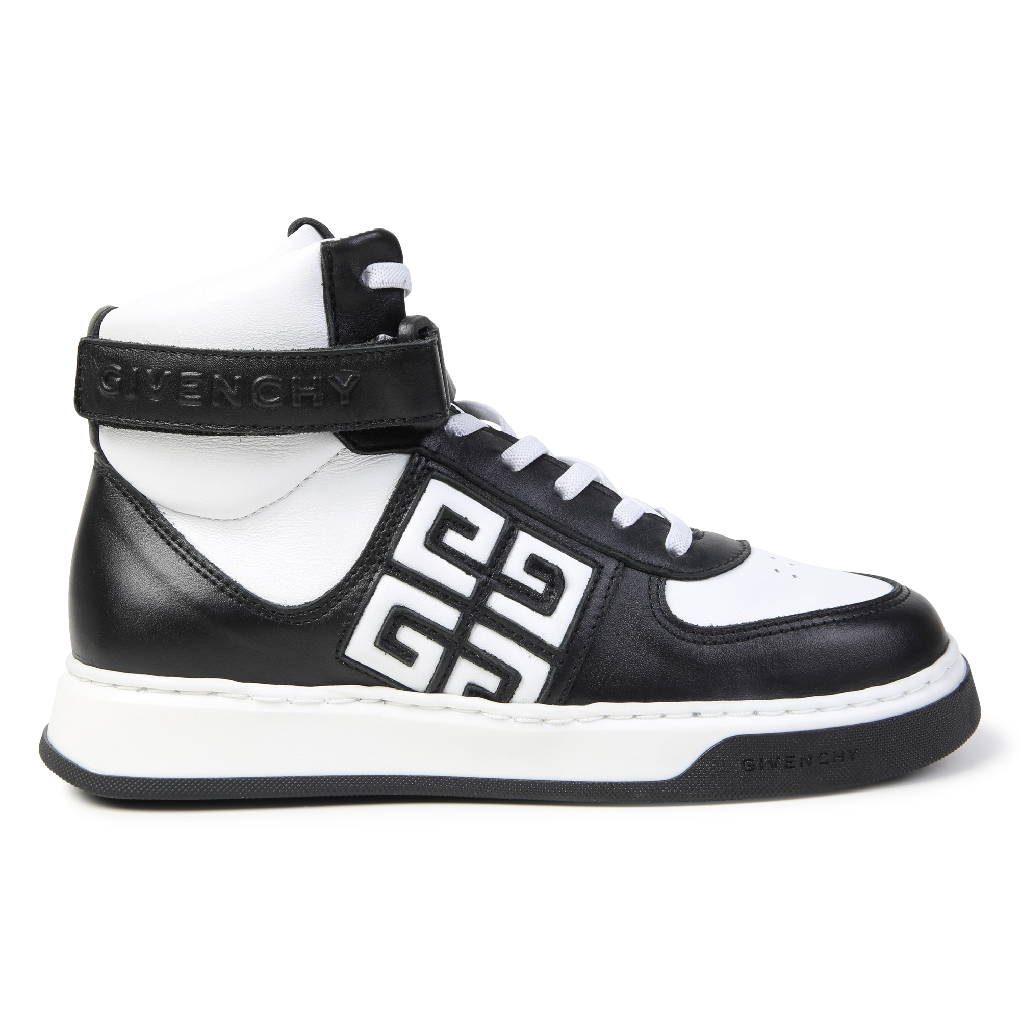 Leren sneakers met veters GIVENCHY Voor