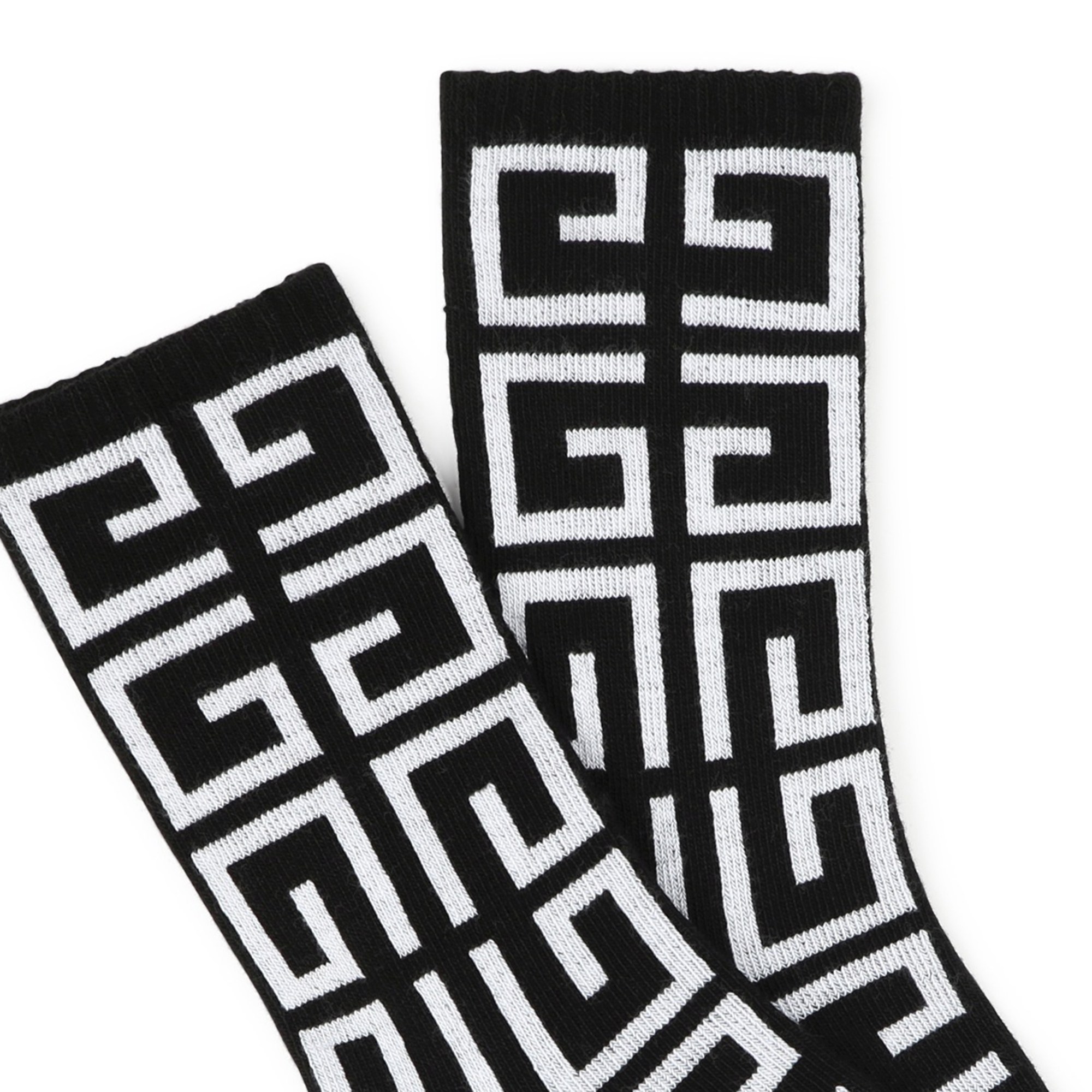 Zweifarbige Socken mit Motiv GIVENCHY Für JUNGE