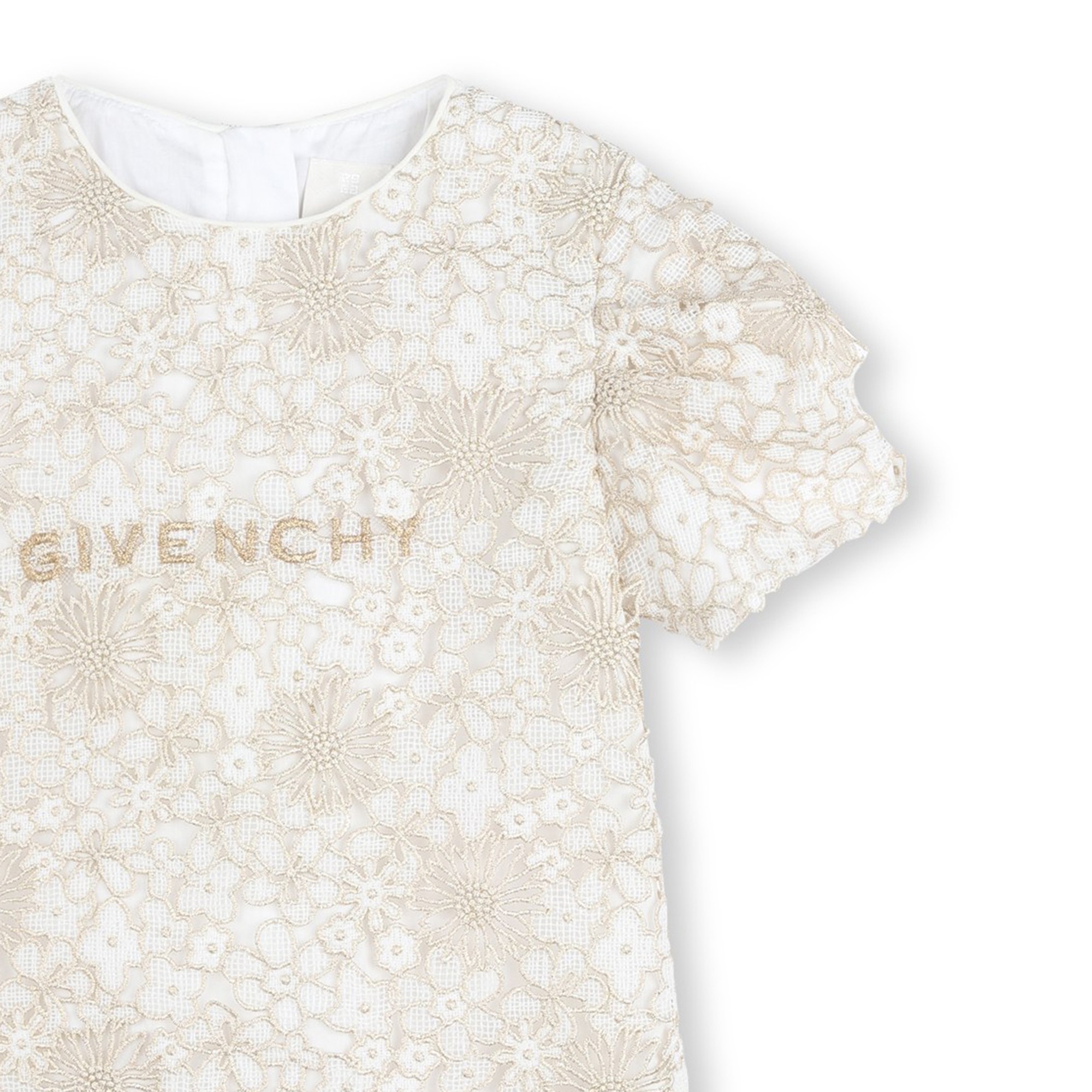 Jurk met kanten bloemen GIVENCHY Voor