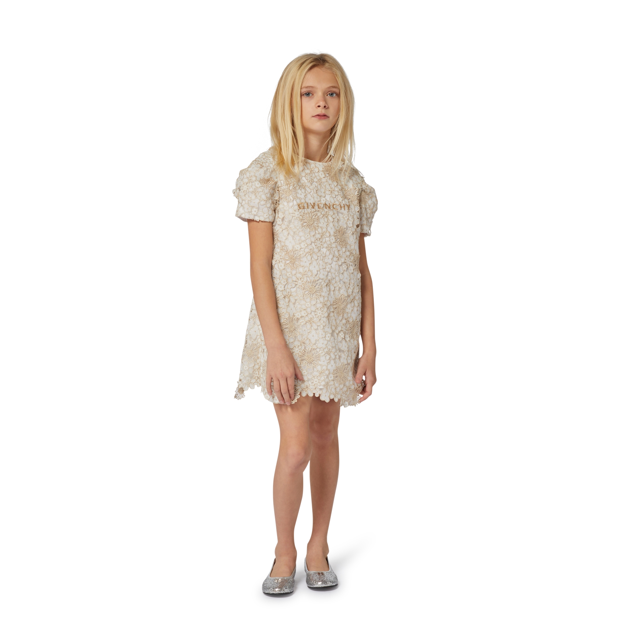 Abito floreale in pizzo GIVENCHY Per BAMBINA