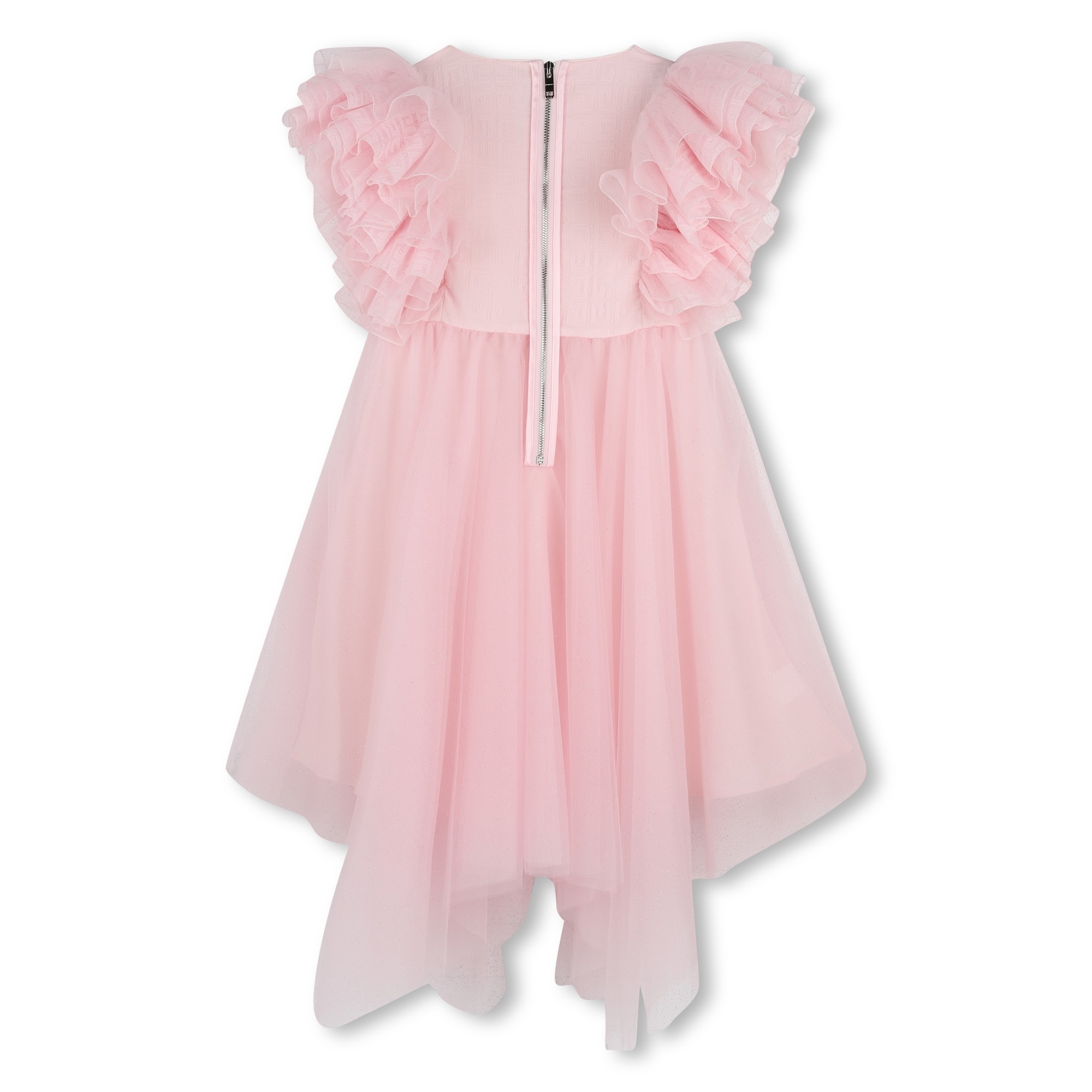 Dress with tulle and diamantés GIVENCHY for GIRL