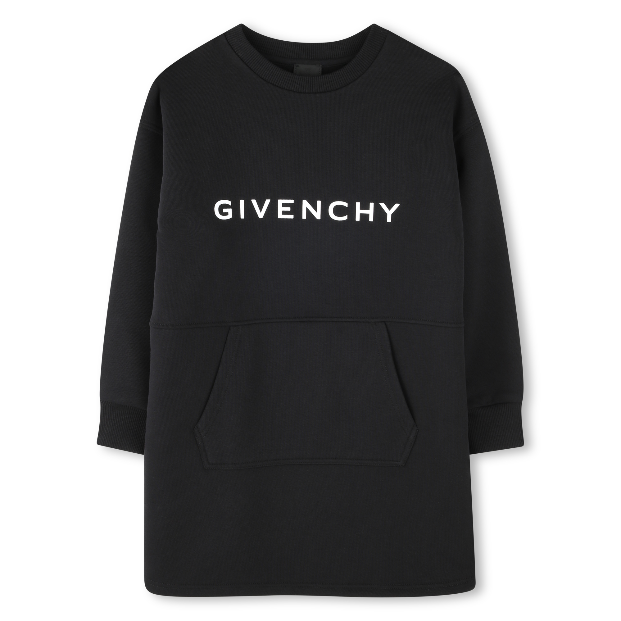 Rechte jurk van joggingstof GIVENCHY Voor