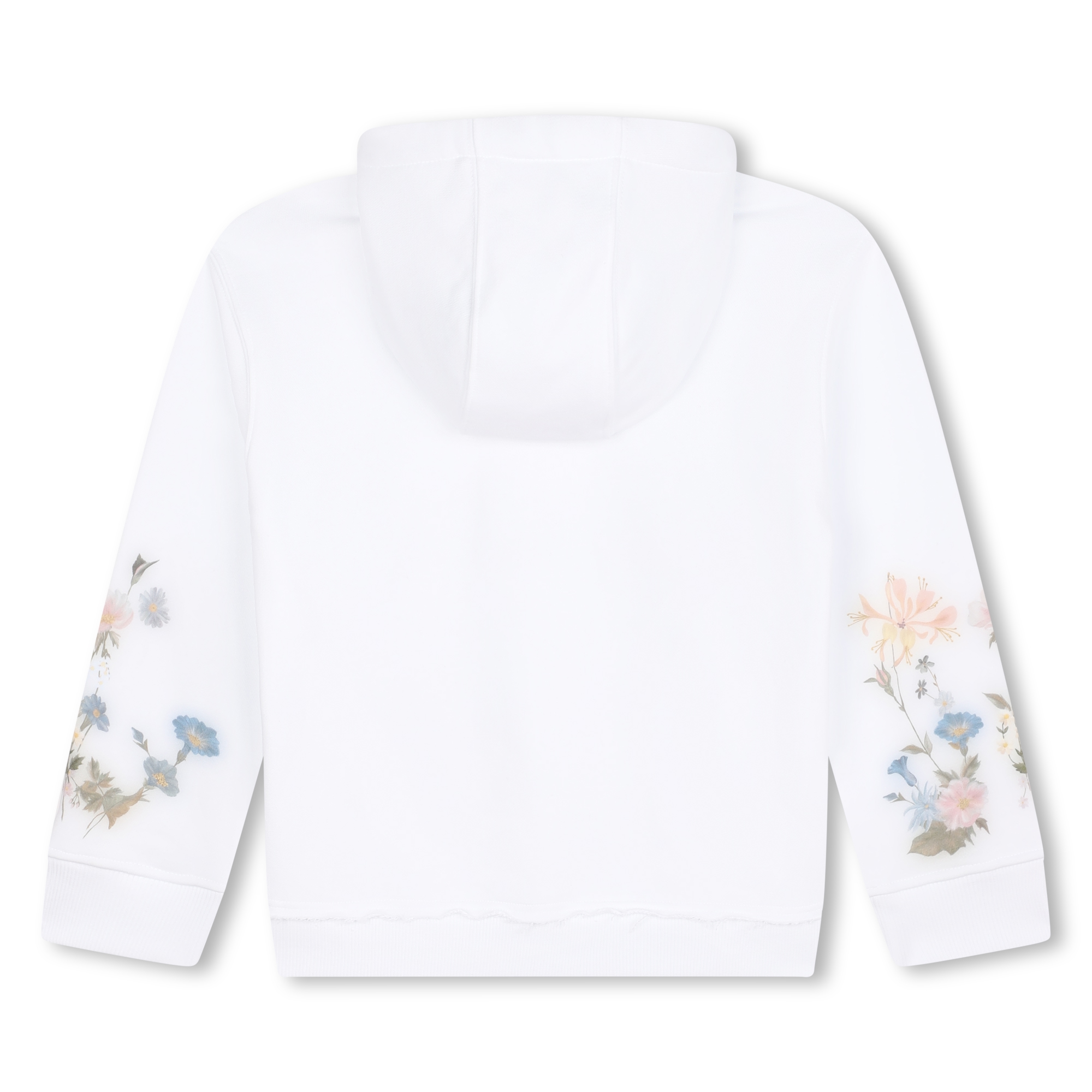 Sweat-shirt imprimé à capuche GIVENCHY pour FILLE