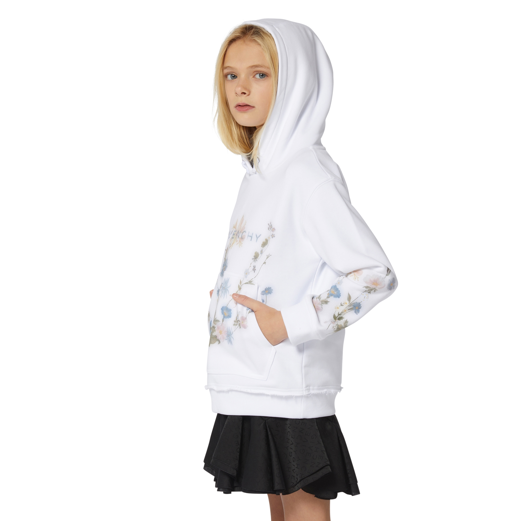 Sudadera estampada con capucha GIVENCHY para NIÑA