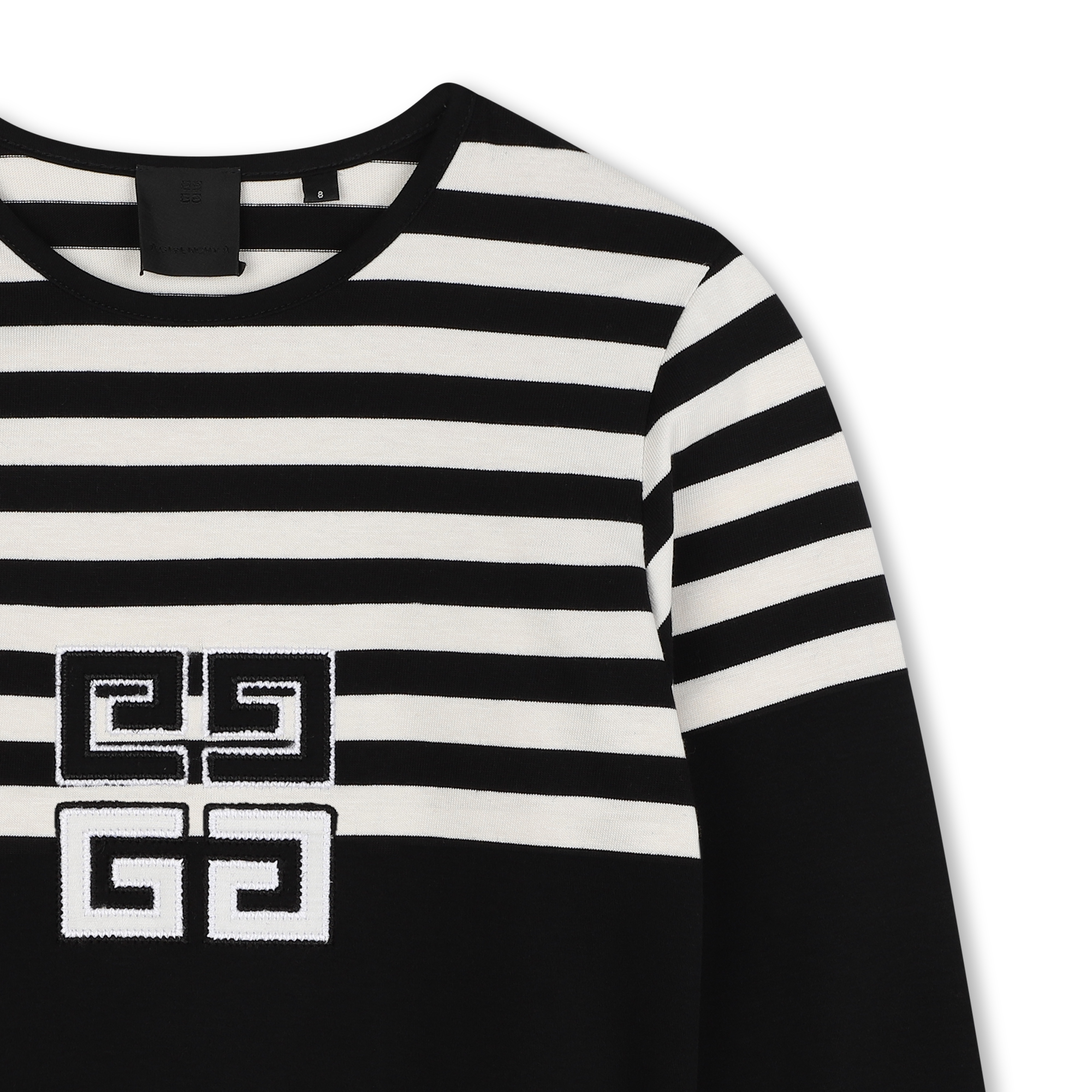 T-shirt a righe in cotone GIVENCHY Per BAMBINA