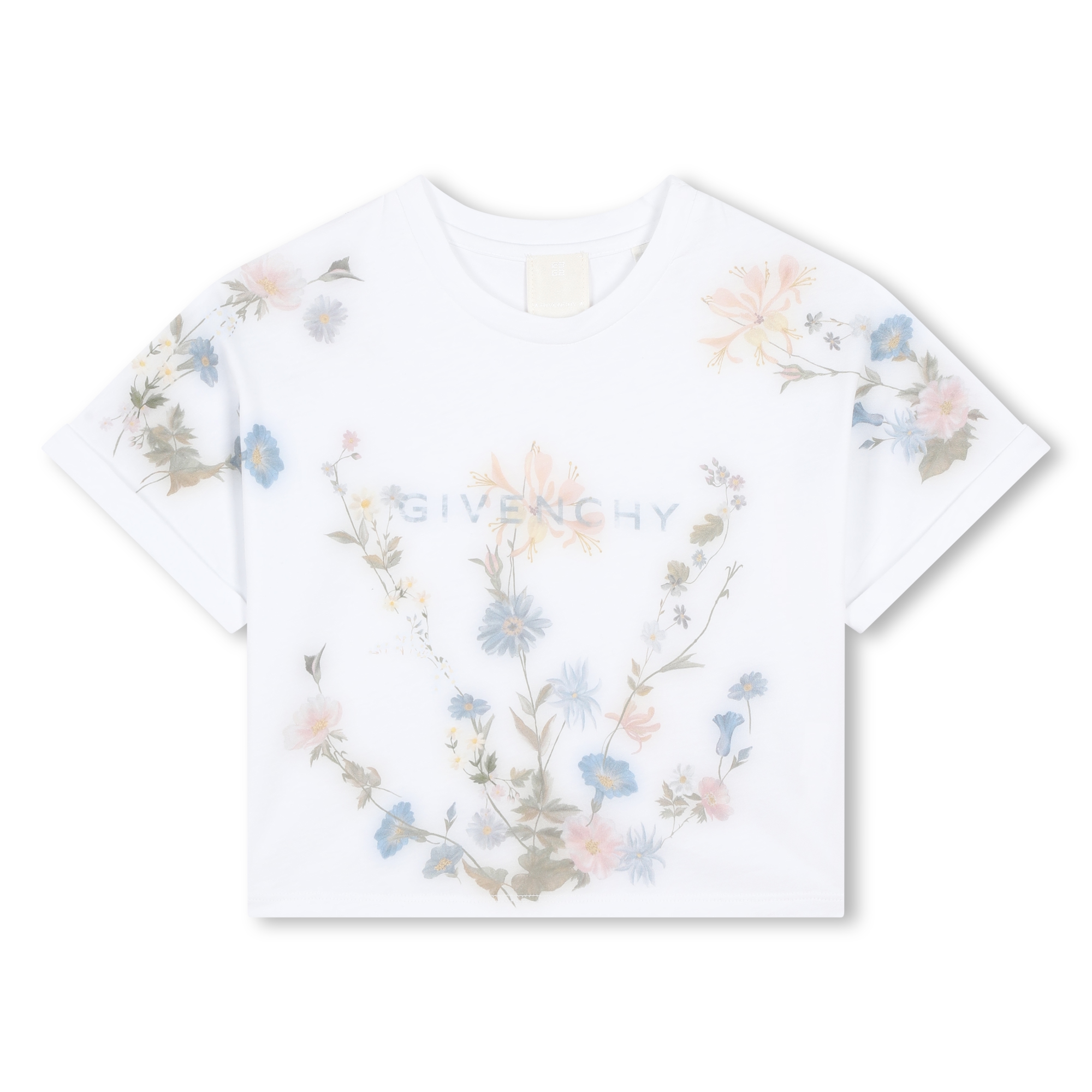 Short-sleeved cotton T-shirt GIVENCHY for GIRL