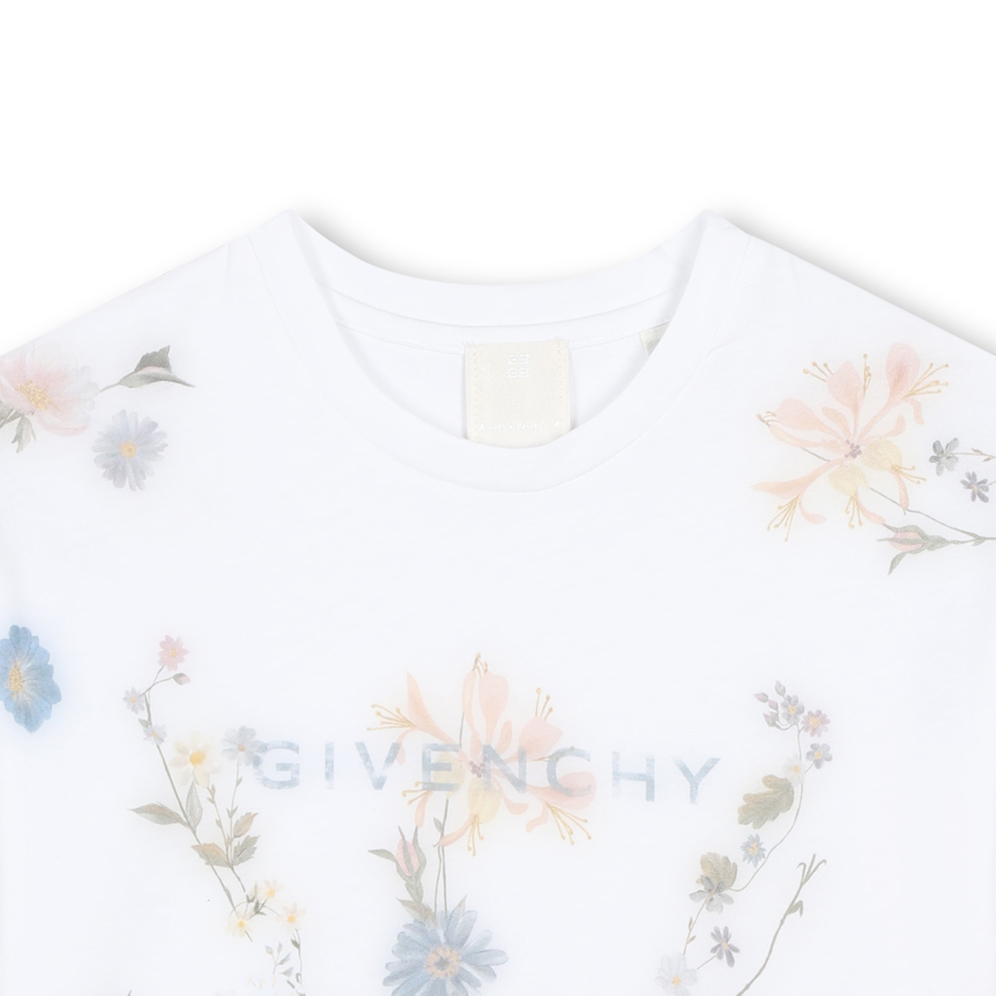 T-shirt manches courtes coton GIVENCHY pour FILLE