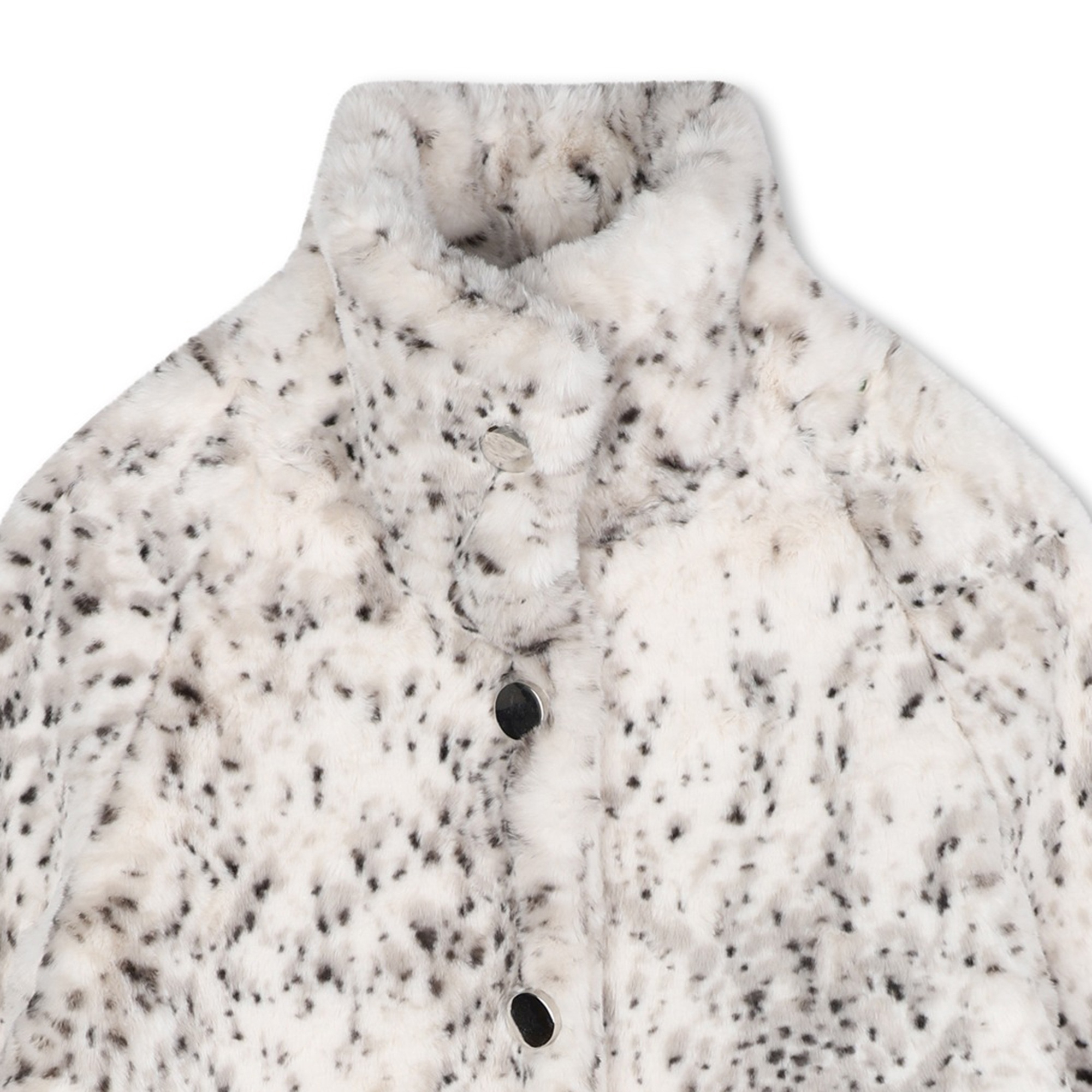 Fluffy fleece coat GIVENCHY for GIRL