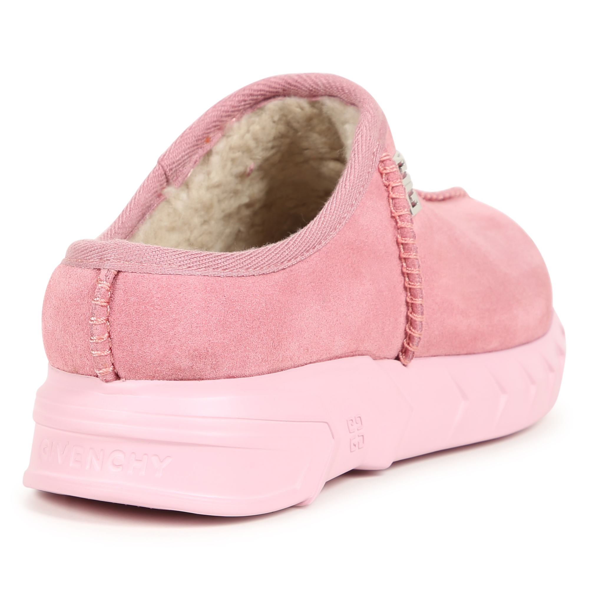 Pantuflas piel y forro polar GIVENCHY para NIÑA