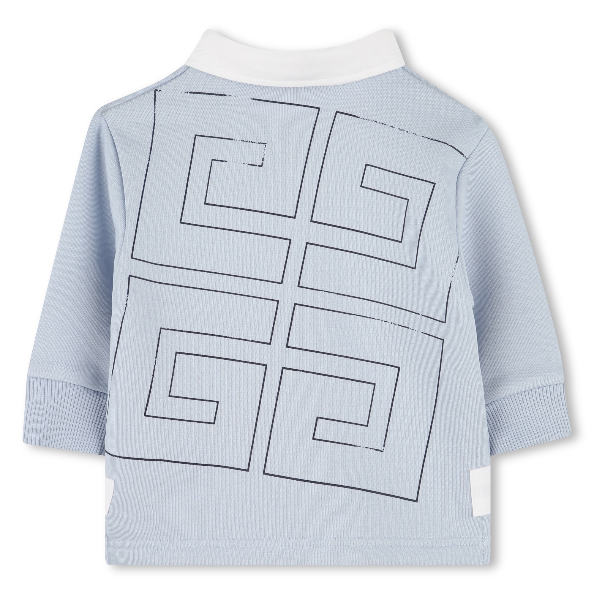 Long-sleeved fleece polo GIVENCHY for BOY