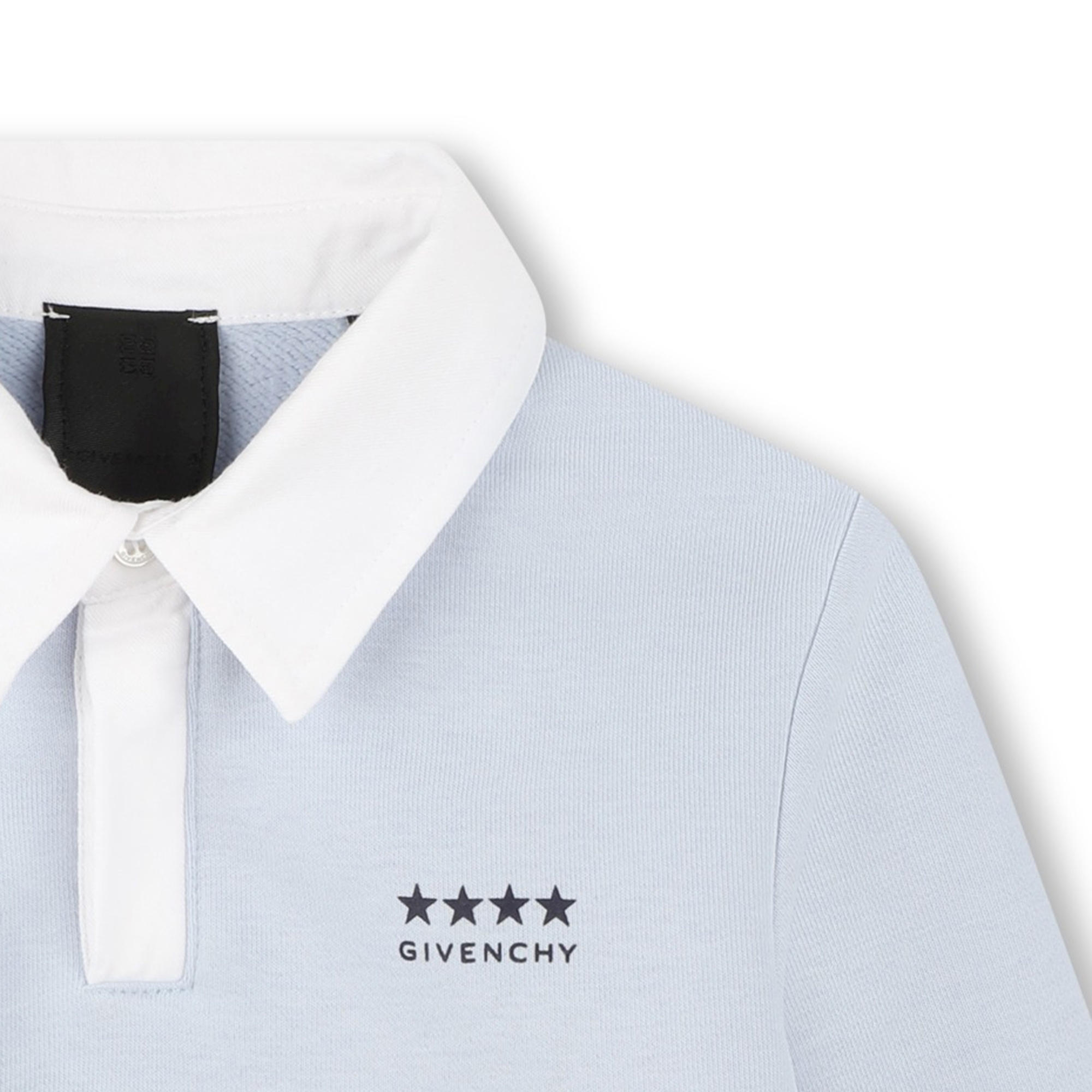 Langarm-Poloshirt aus Molton GIVENCHY Für JUNGE