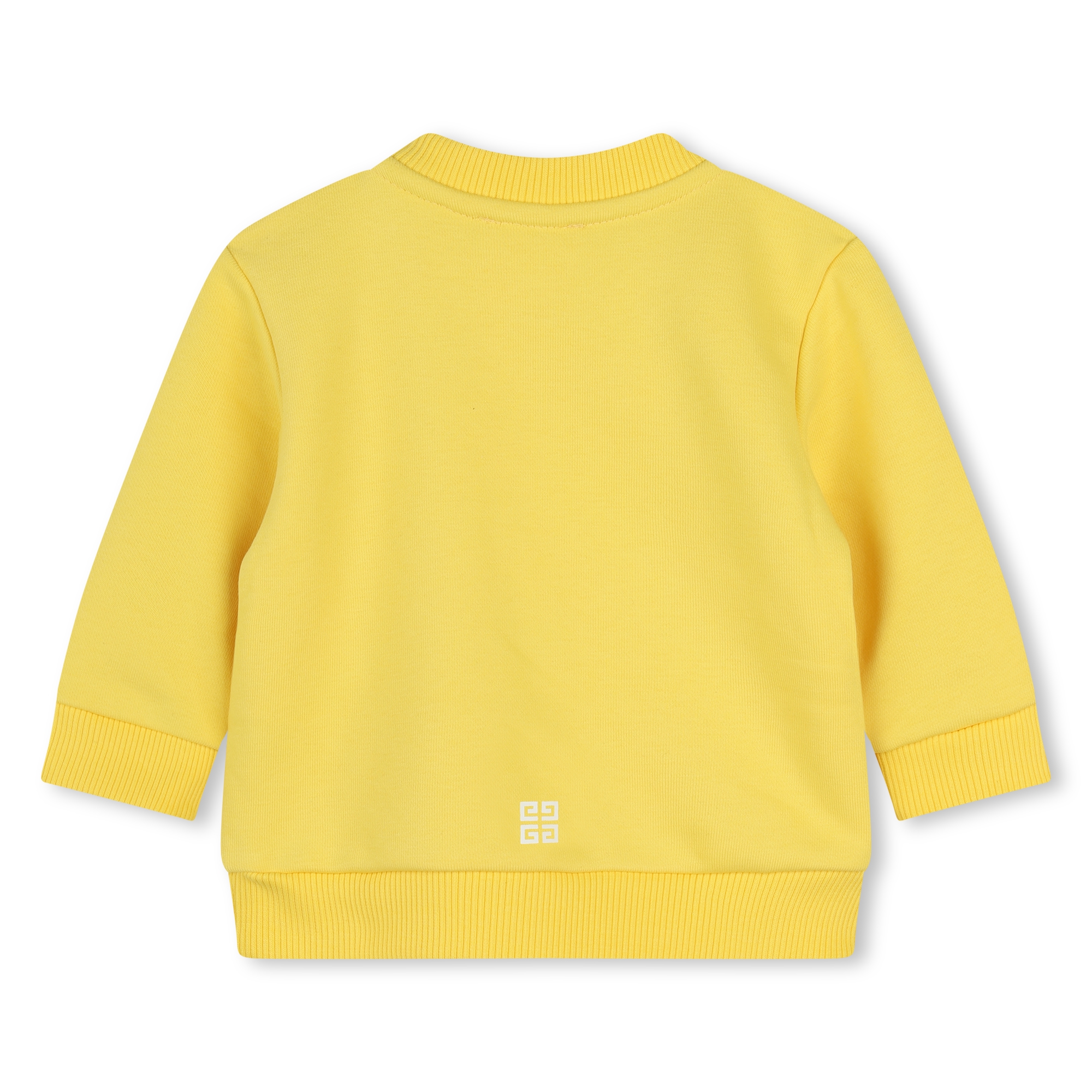 GIVENCHY Fleece sweatshirt baby yellow Kids around