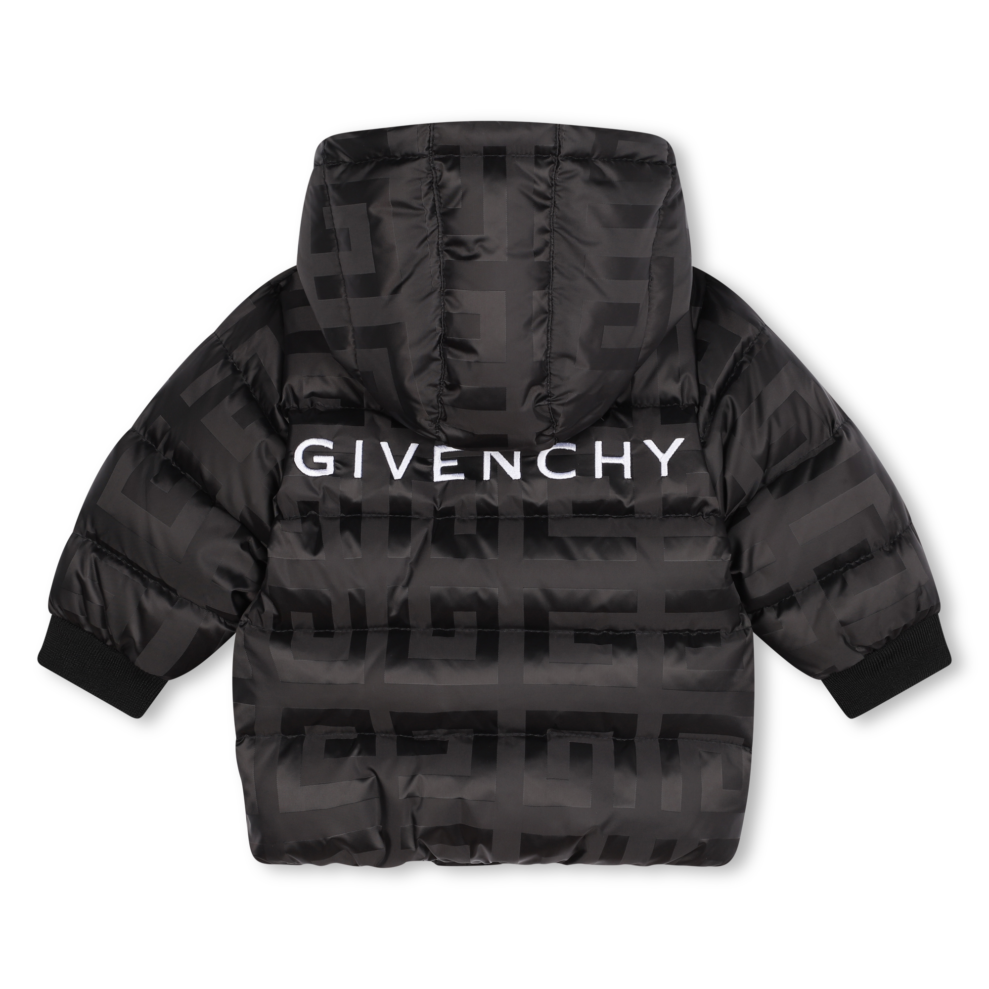 Removable-hood puffer jacket GIVENCHY for BOY