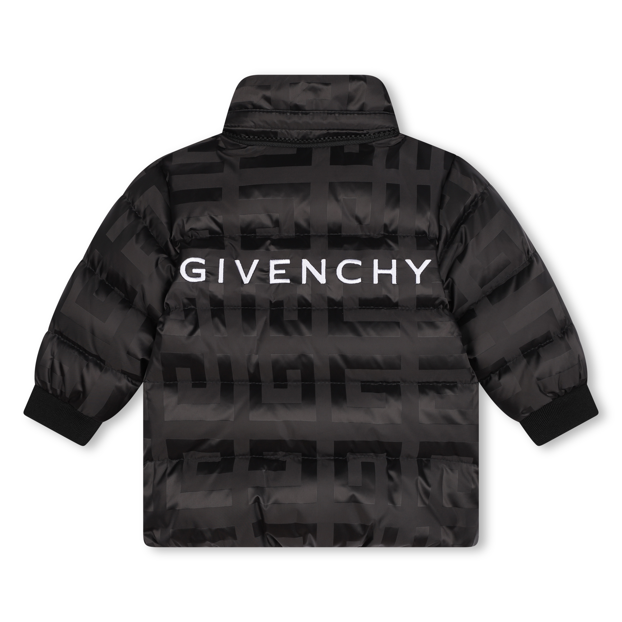 GIVENCHY Doudoune a capuche amovible bebe noir Kids around