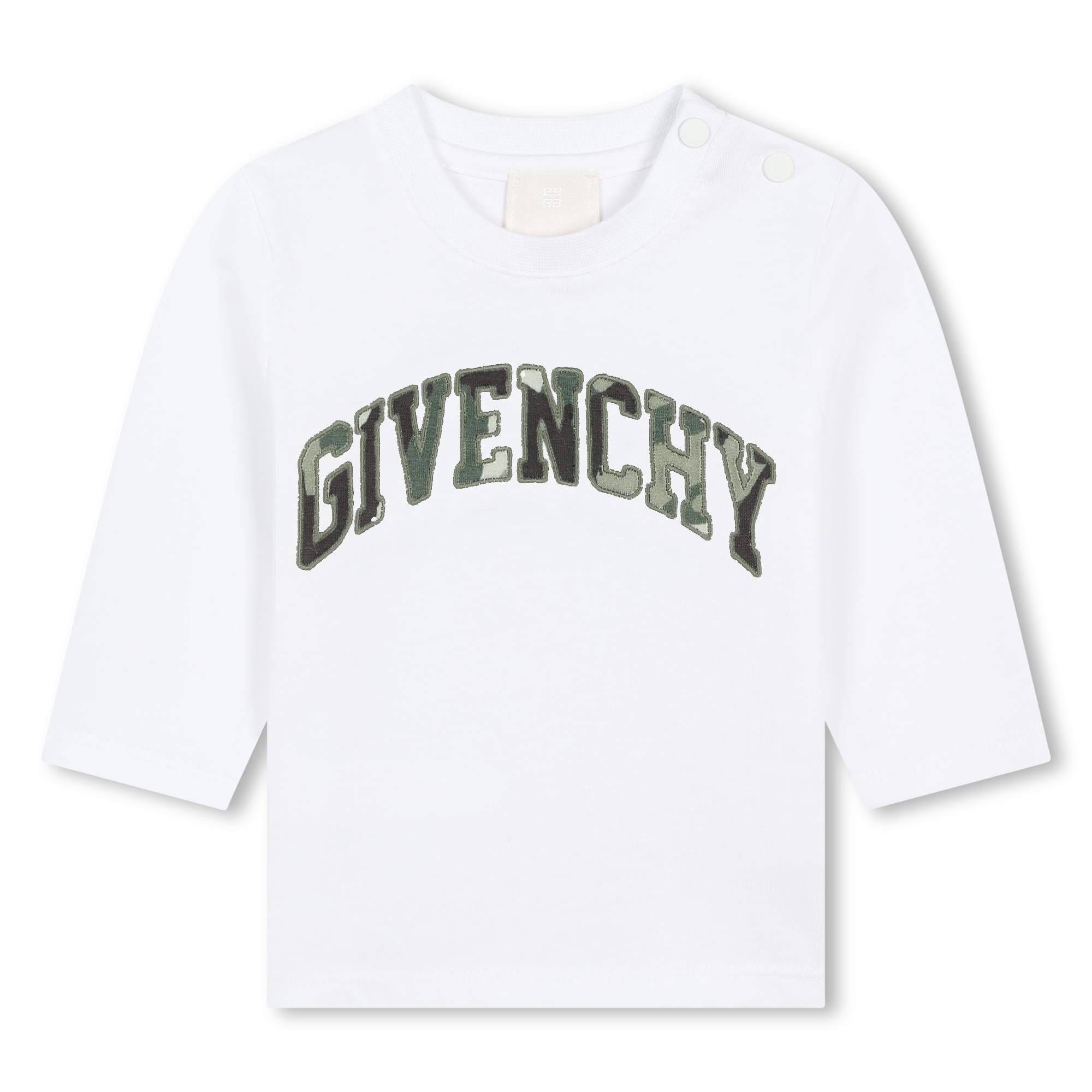 T-shirt cotone maniche lunghe GIVENCHY Per RAGAZZO