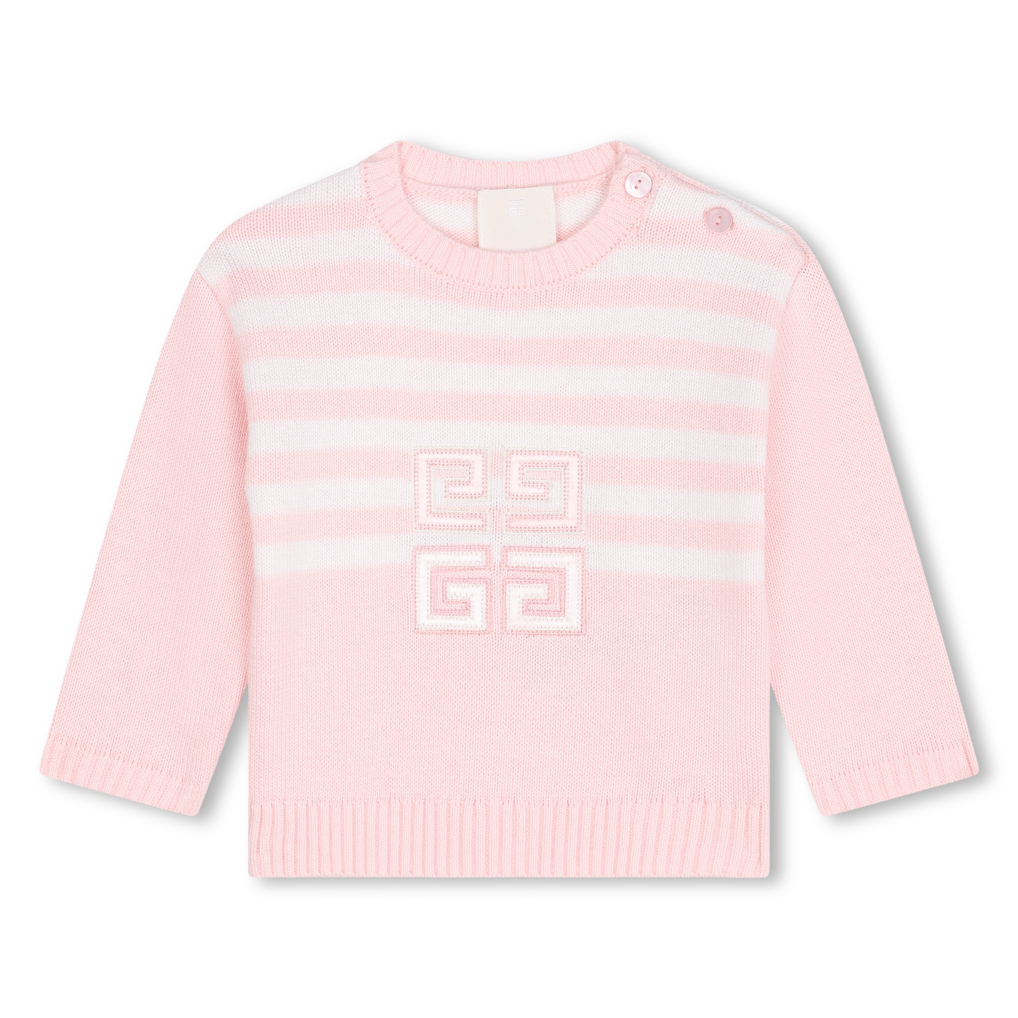 GIVENCHY Knitted jumper baby pink Kids around